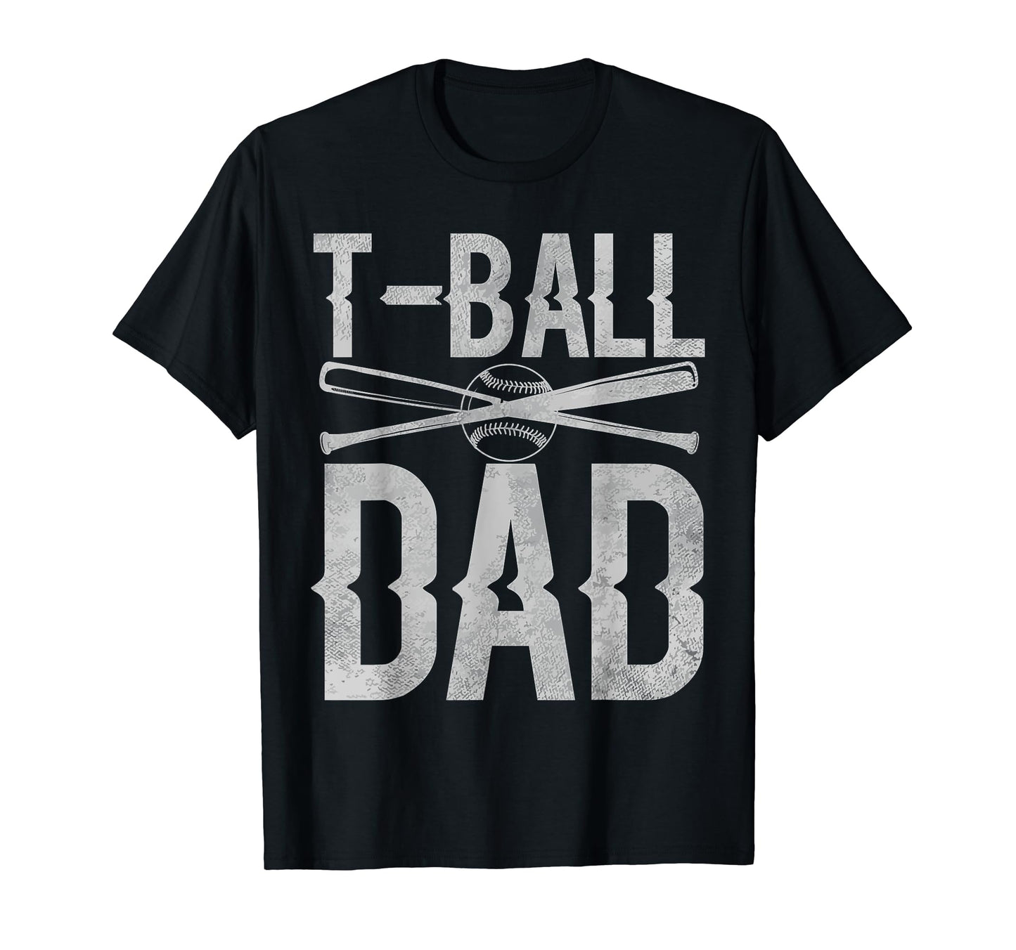 T Ball Dad Teeball Fathers Day T-Shirt - Minimalist Print for Adults - T-Shirt, Sweatshirt, Hoodie
