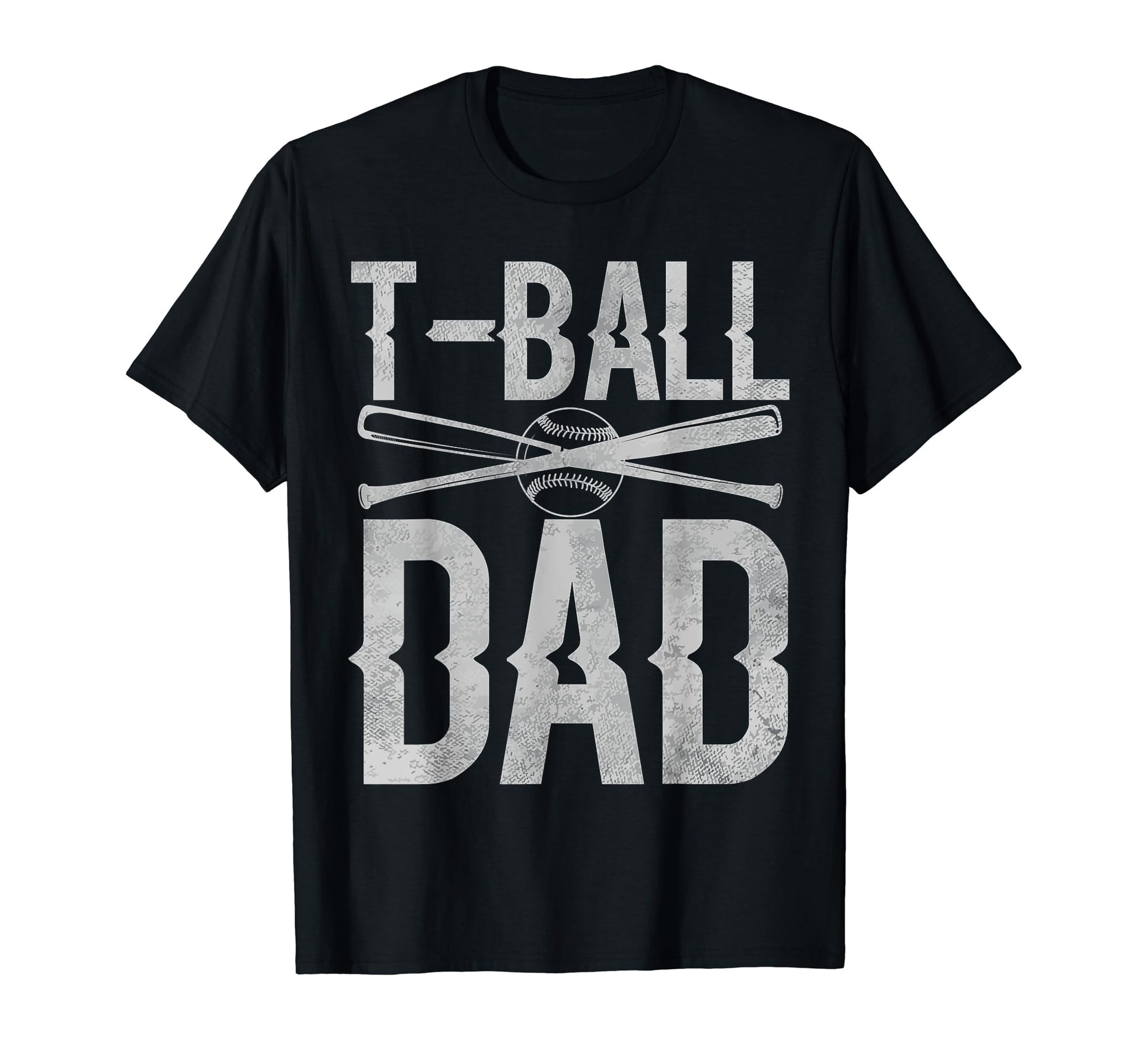 T Ball Dad Teeball Fathers Day T-Shirt - Minimalist Print for Adults - T-Shirt, Sweatshirt, Hoodie