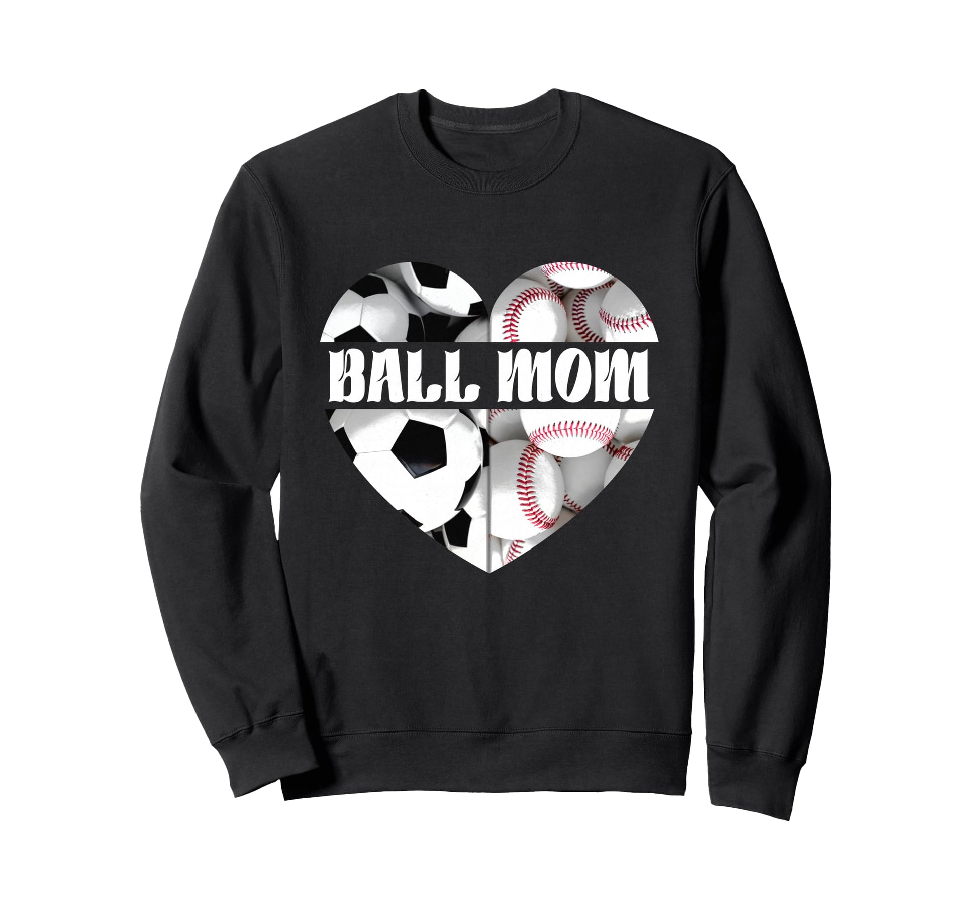 Happy Mothers Day Mom Both Heart Sweatshirt - Minimalist Print Unisex - T-Shirt, Sweatshirt, Hoodie