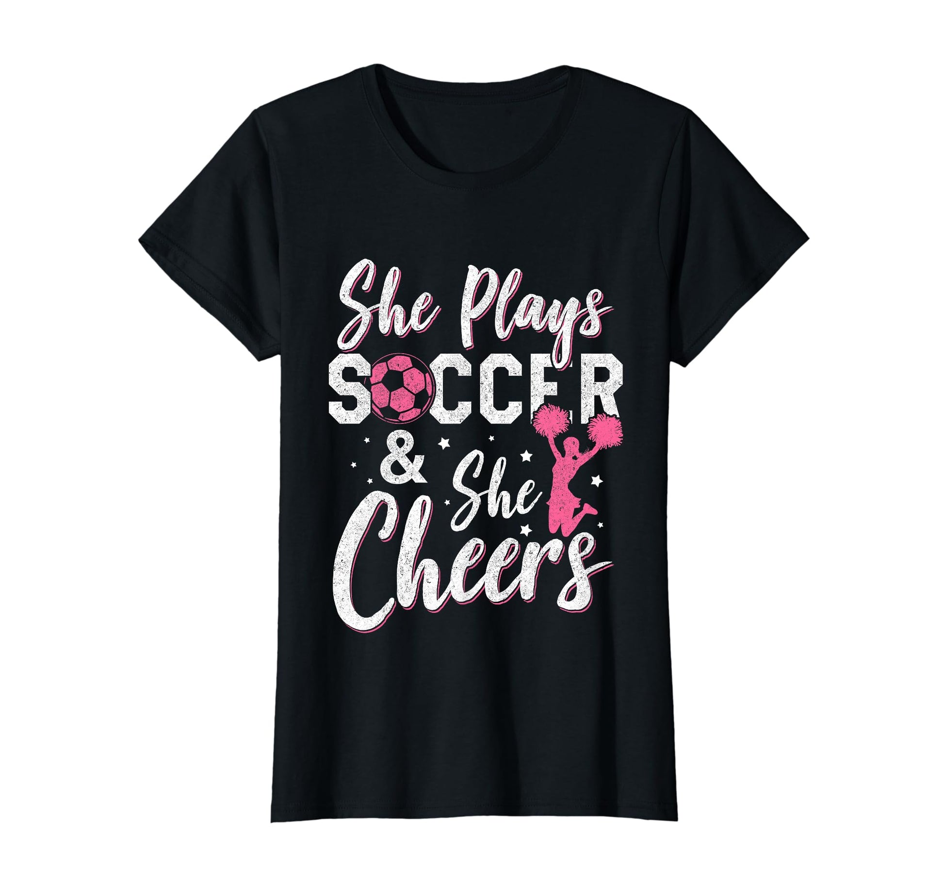 Funny Soccer Cheer Mom Cheerleader T-Shirt - Aesthetic Graphic Men Women - T-Shirt, Sweatshirt, Hoodie