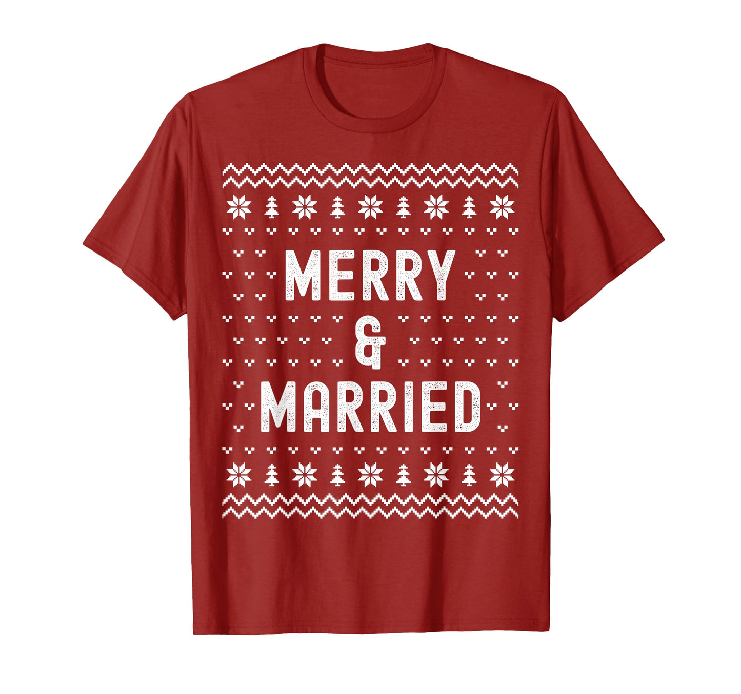 Merry Married Matching Couples First As Mr T-Shirt - Unique Graphic Unisex - T-Shirt, Sweatshirt, Hoodie