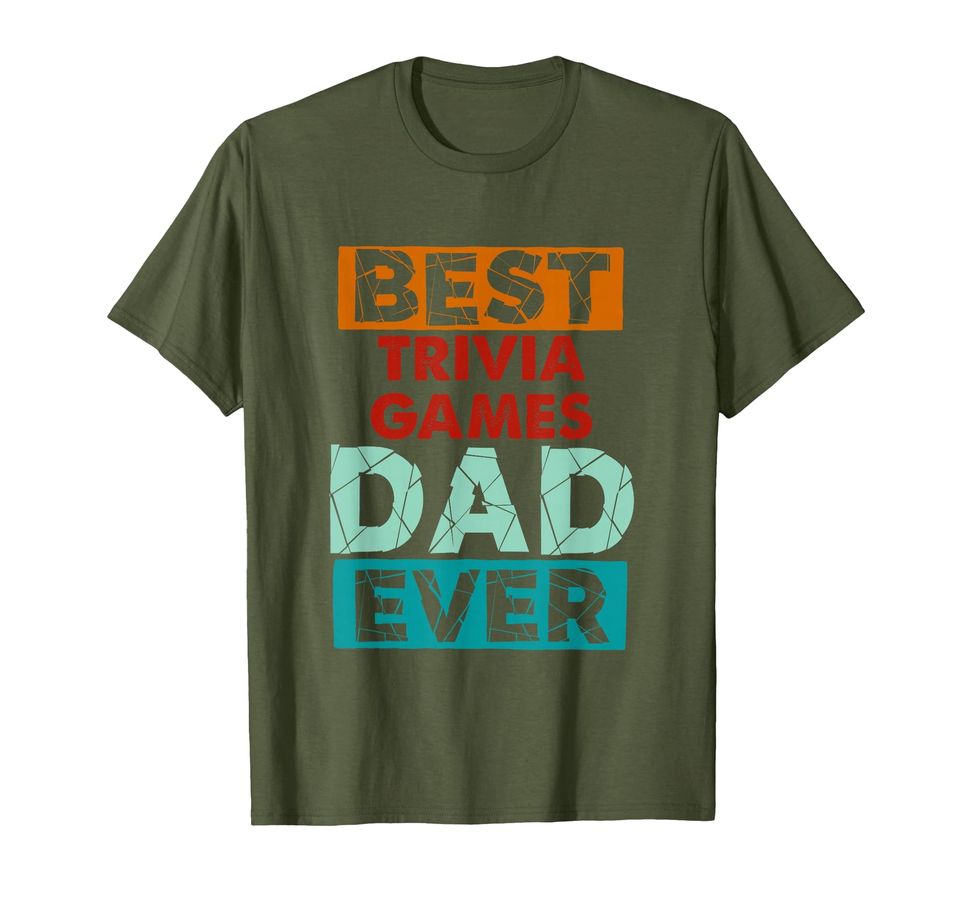 Best Trivia Games Dad Ever Funny Trivia T-Shirt - Graphic Print Unisex - T-Shirt, Sweatshirt, Hoodie