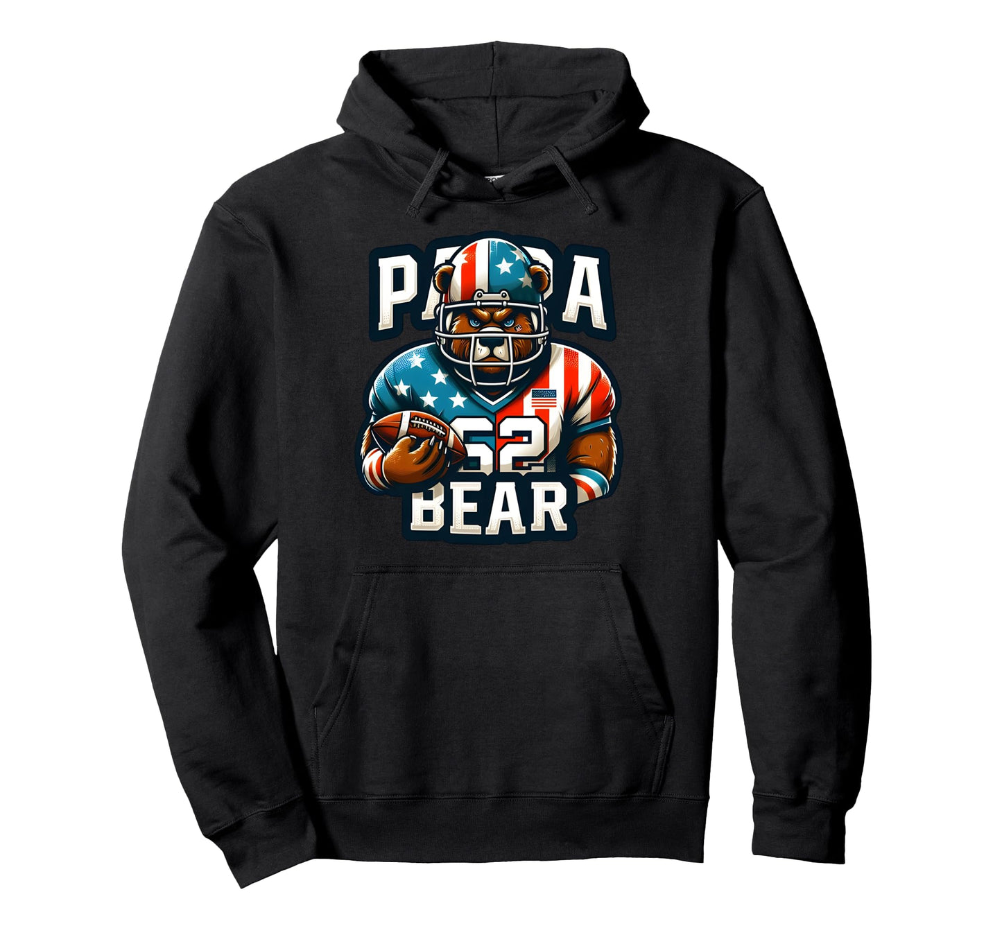 Papa Bear Gifts Funny Birthday Fun Gift Dad Hoodie - Graphic Print Unisex - T-Shirt, Sweatshirt, Hoodie