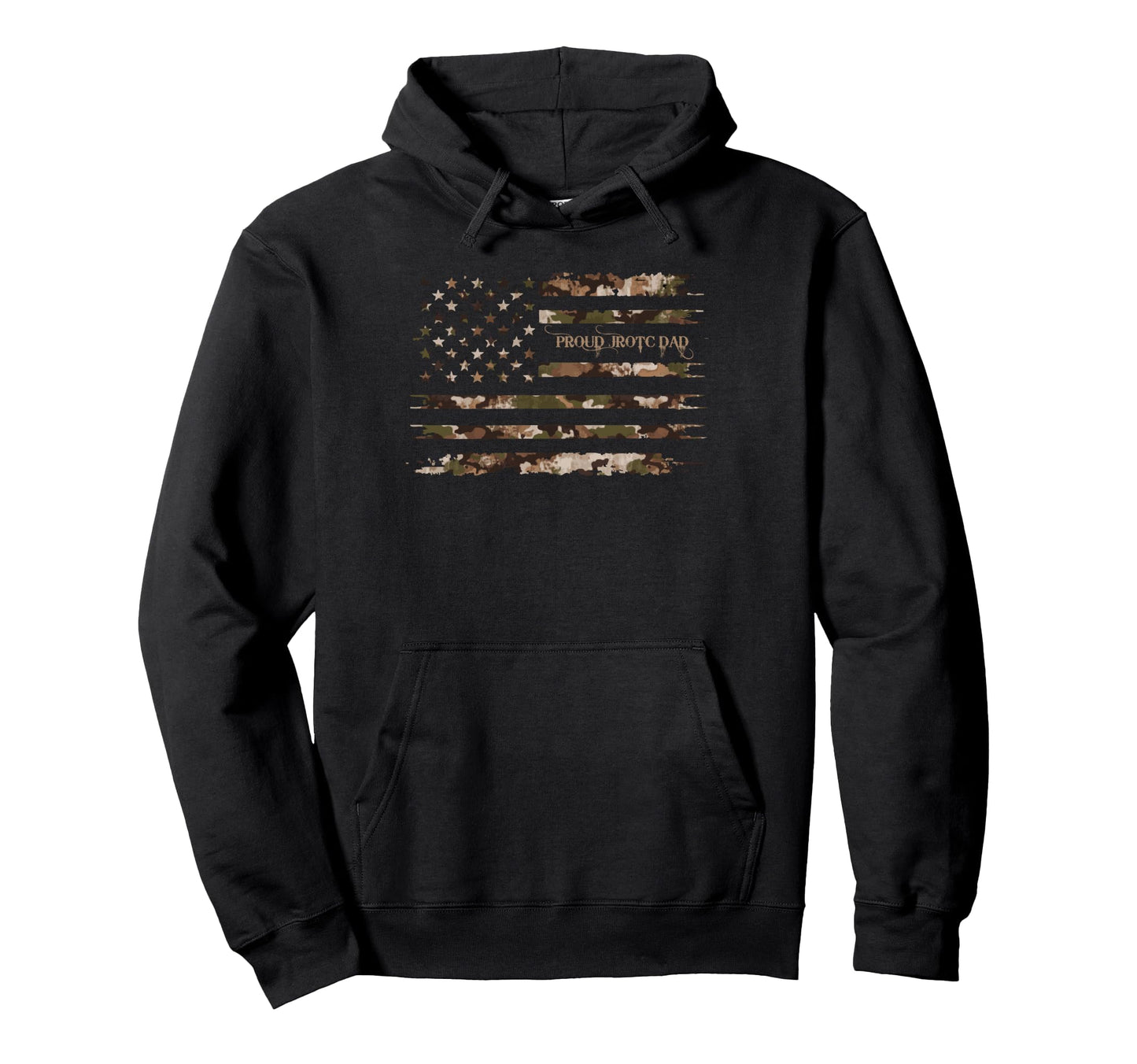 Proud Jrotc Dad Proud Dad Military Hoodie - Casual Everyday Wear Unisex - T-Shirt, Sweatshirt, Hoodie