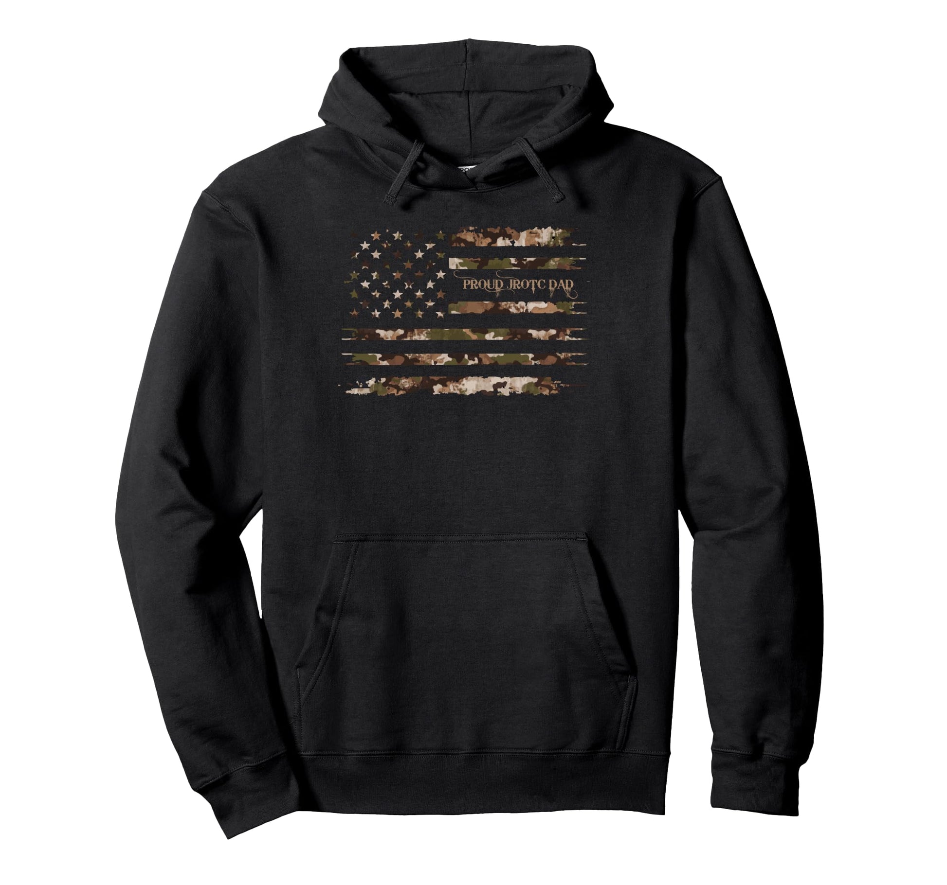 Proud Jrotc Dad Proud Dad Military Hoodie - Casual Everyday Wear Unisex - T-Shirt, Sweatshirt, Hoodie