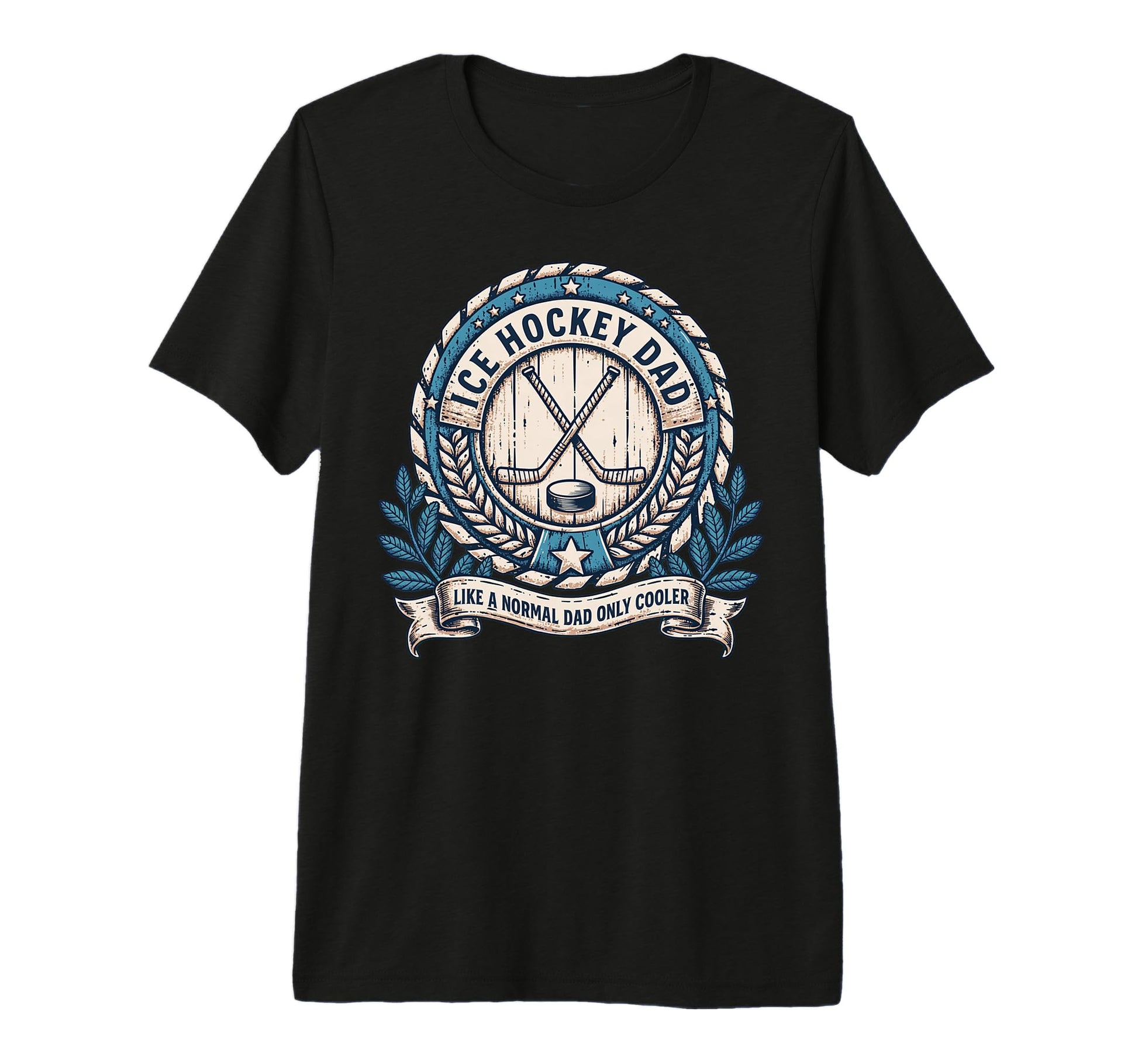 Mens Usa Ice Hockey Dad Like Normal T-Shirt - Unique Graphic for Adults - T-Shirt, Sweatshirt, Hoodie