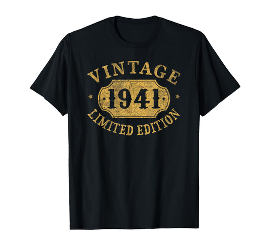 85Th Birthday 85 Year Old Funny 1941 85 T-Shirt - Unique Graphic Men Women - T-Shirt, Sweatshirt, Hoodie