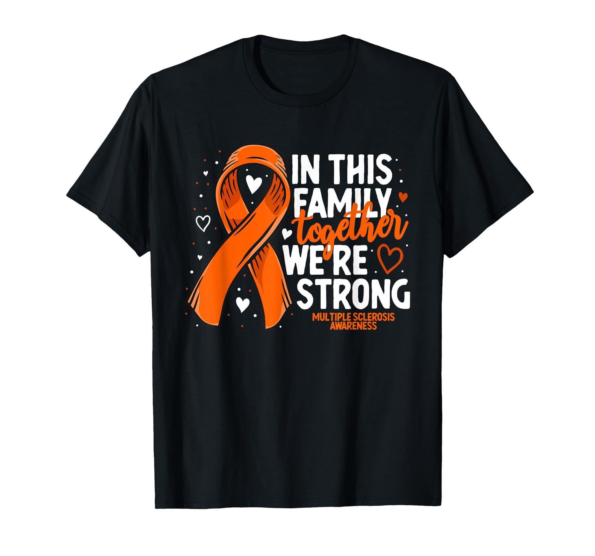 Multiple Sclerosis Awareness Family T-Shirt - Minimalist Print Men Women - T-Shirt, Sweatshirt, Hoodie