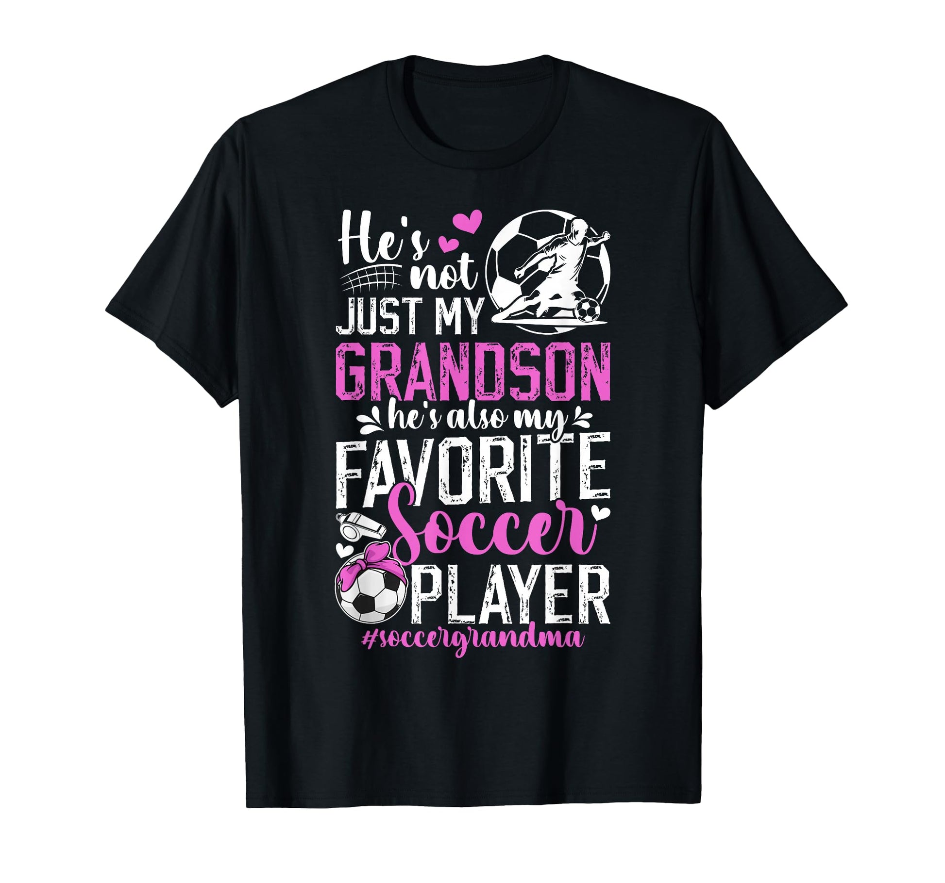 My Favorite Soccer Player Grandma T-Shirt - Custom Art Print for Adults - T-Shirt, Sweatshirt, Hoodie
