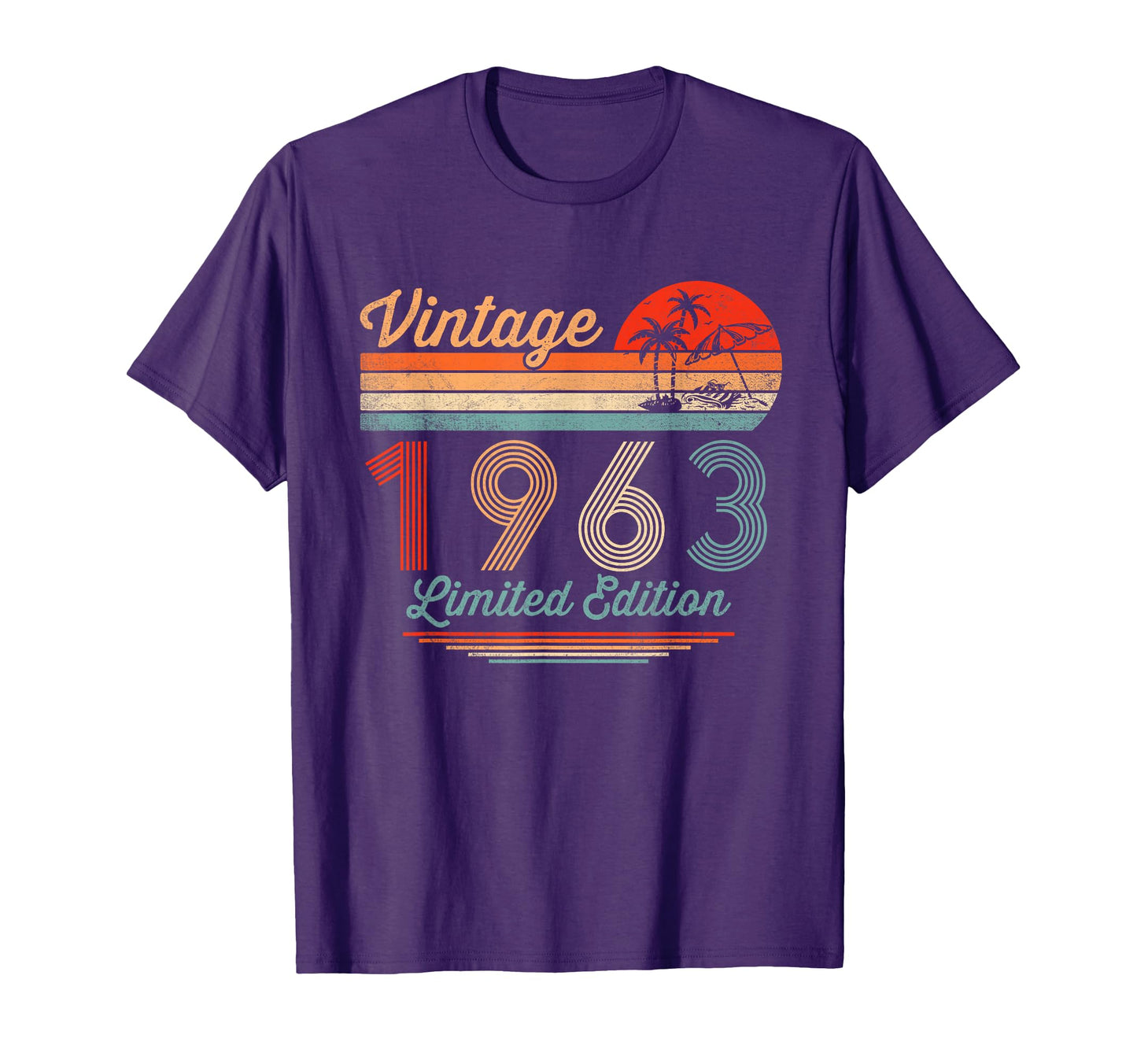 1963 62 Year Old Gifts 62Nd Birthday T-Shirt - Custom Art Print Unisex - T-Shirt, Sweatshirt, Hoodie