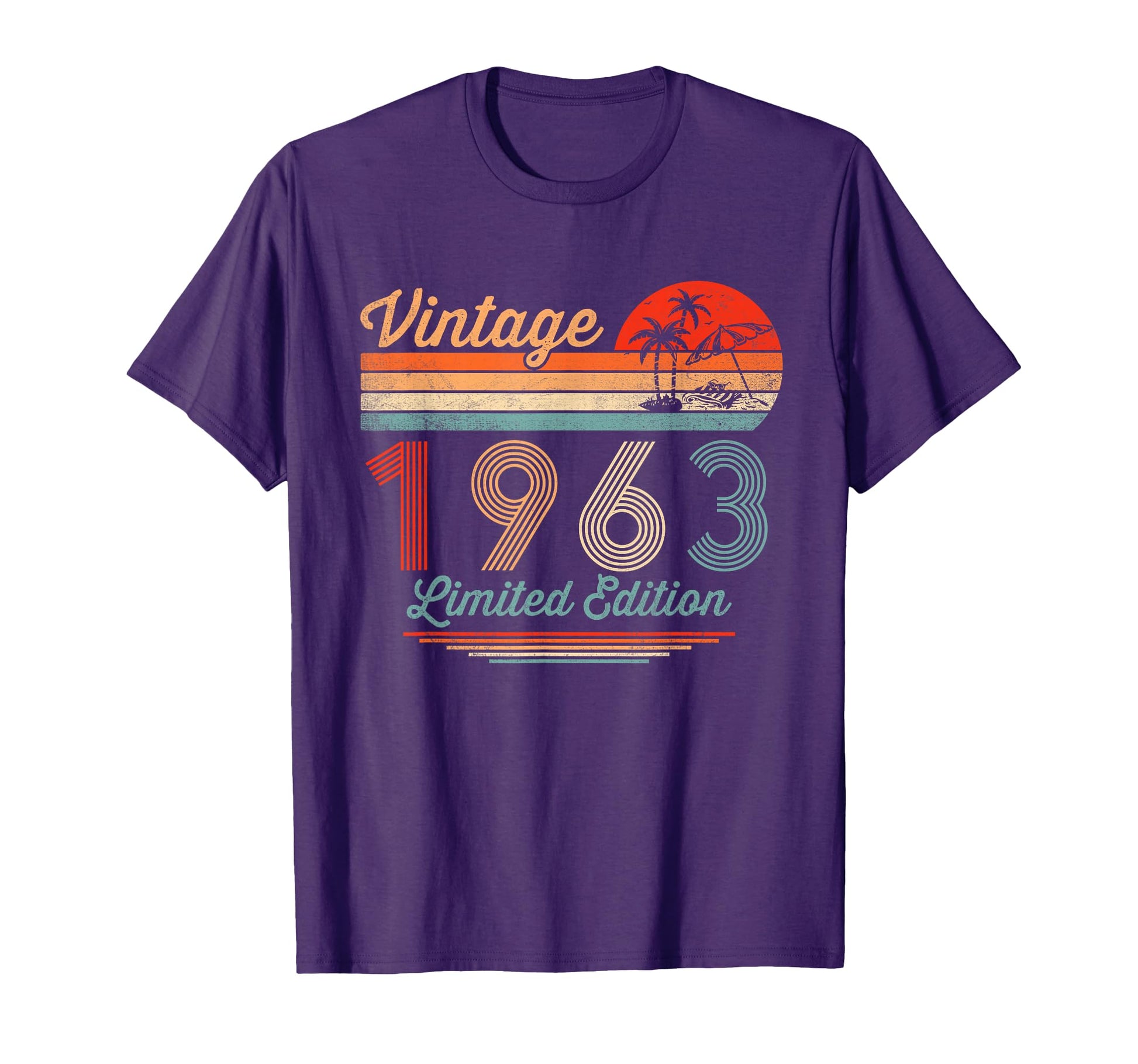 1963 62 Year Old Gifts 62Nd Birthday T-Shirt - Custom Art Print Unisex - T-Shirt, Sweatshirt, Hoodie