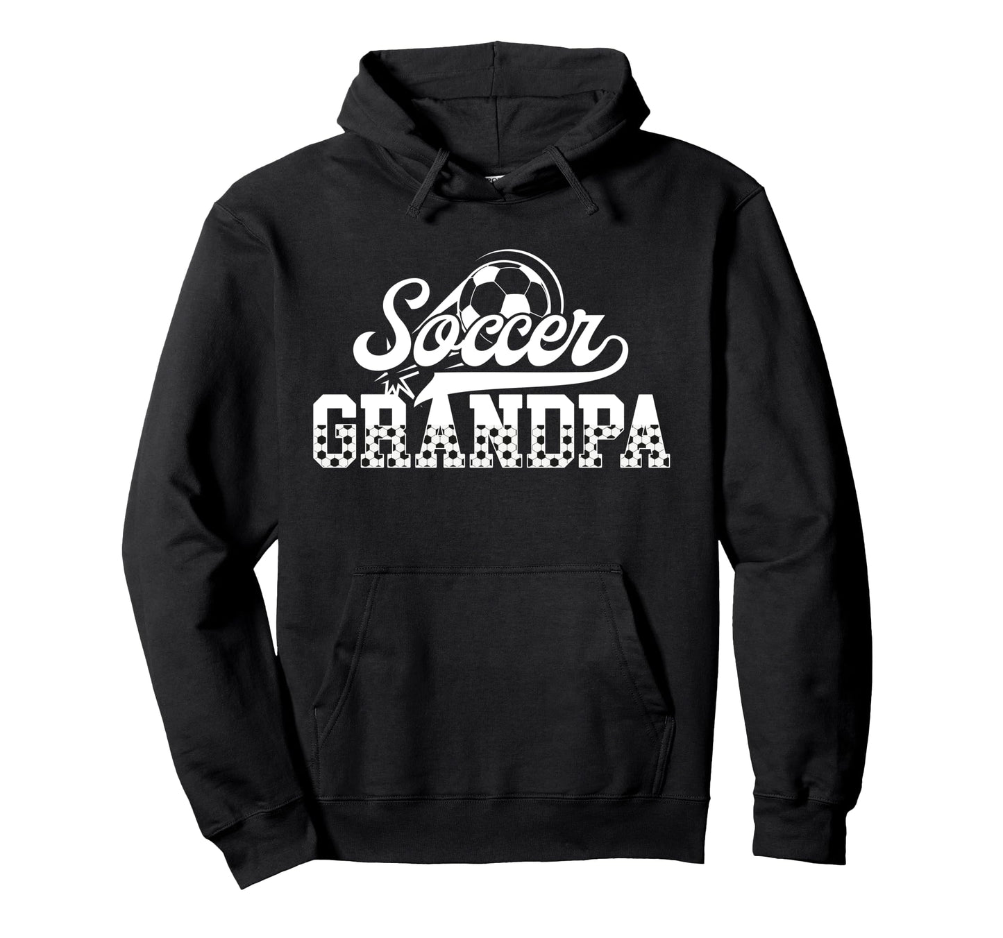 Soccer Grandpa Soccer Player Grandpa Hoodie - Aesthetic Graphic for Adults - T-Shirt, Sweatshirt, Hoodie