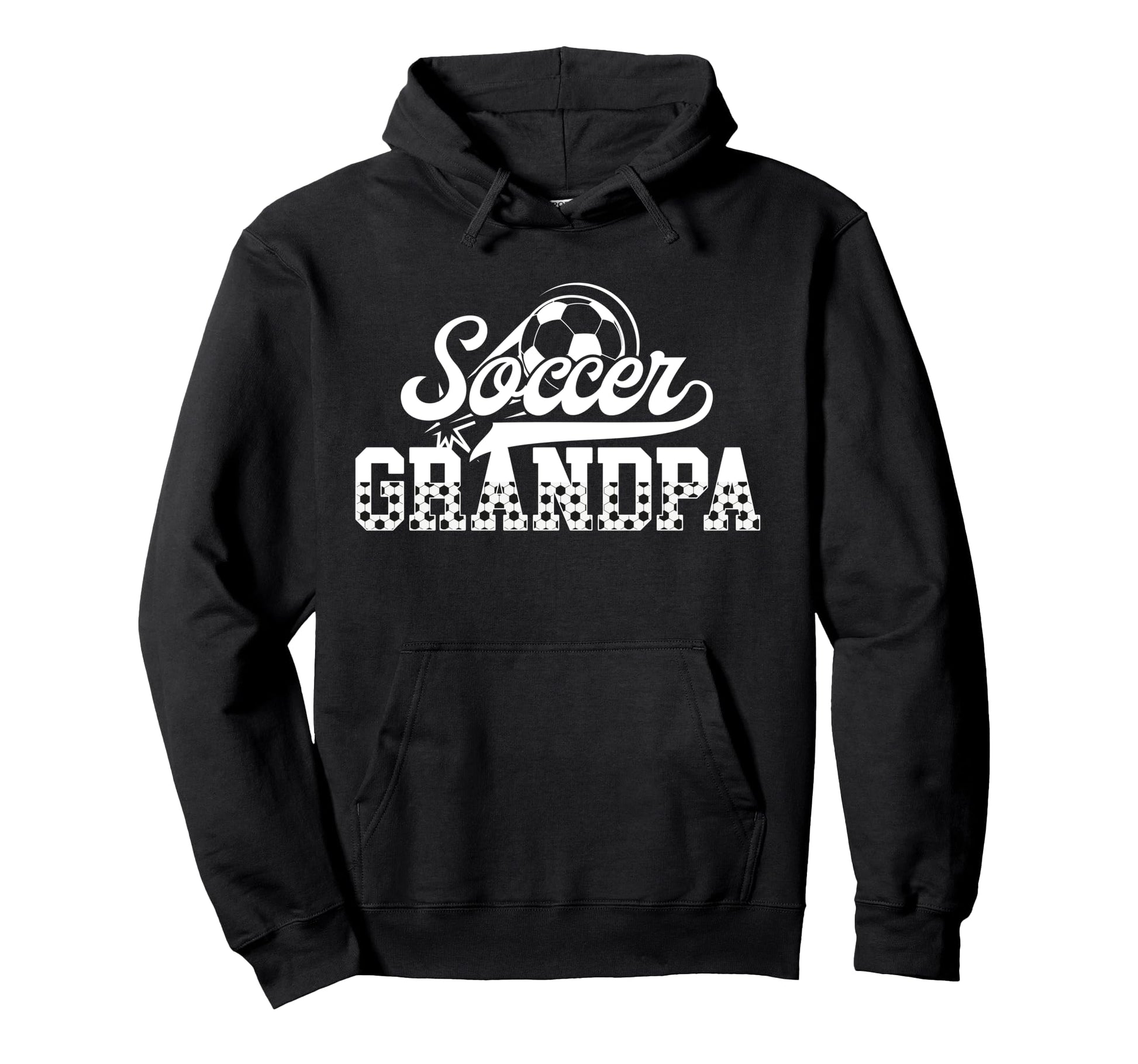 Soccer Grandpa Soccer Player Grandpa Hoodie - Aesthetic Graphic for Adults - T-Shirt, Sweatshirt, Hoodie