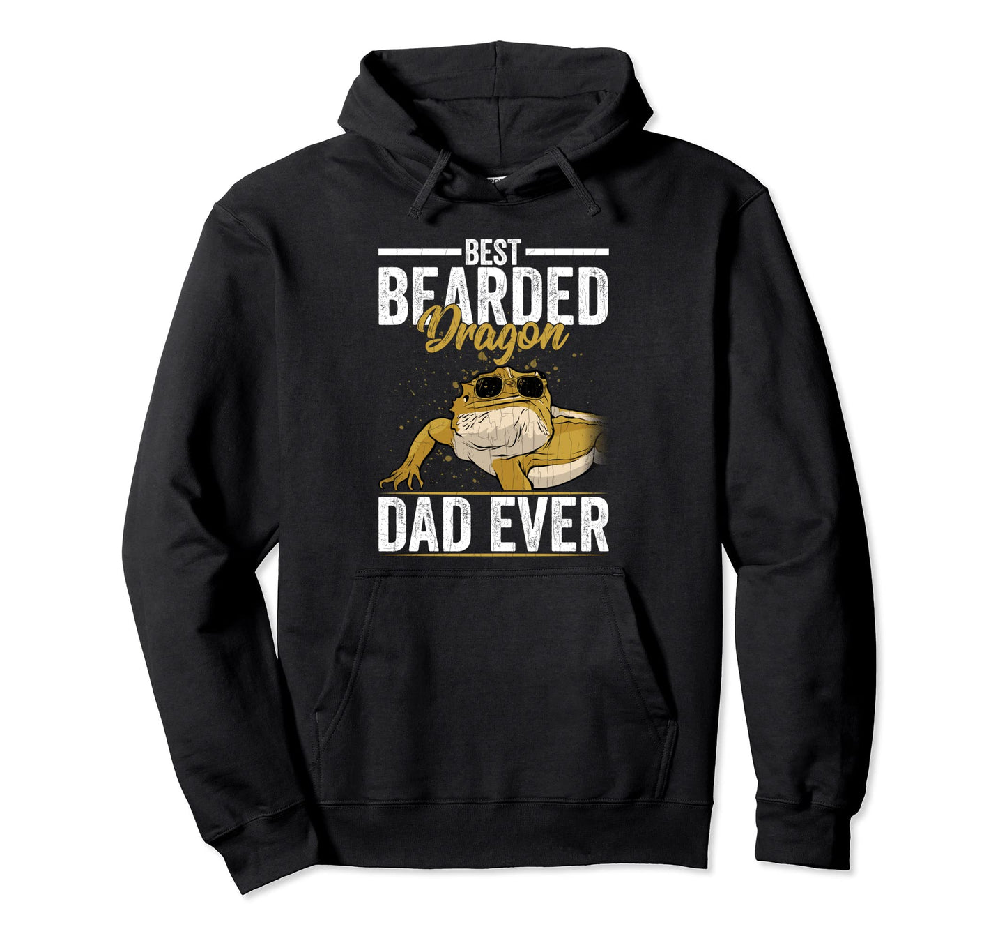 Bearded Dragon Dad Funny Reptiles Hoodie - Fun Novelty Design Men Women - T-Shirt, Sweatshirt, Hoodie