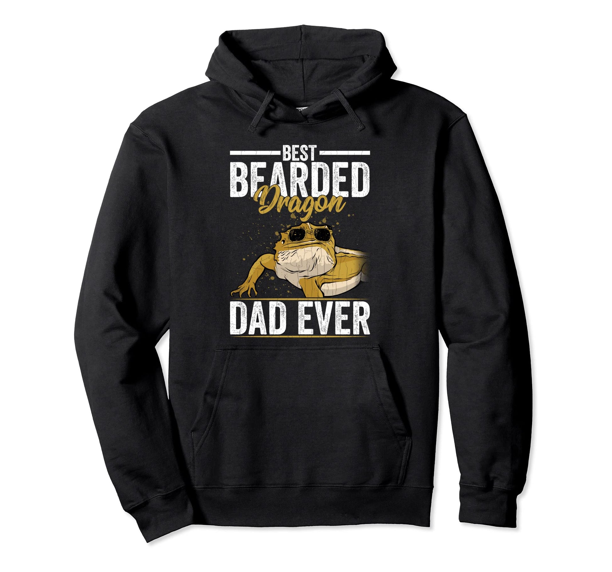 Bearded Dragon Dad Funny Reptiles Hoodie - Fun Novelty Design Men Women - T-Shirt, Sweatshirt, Hoodie