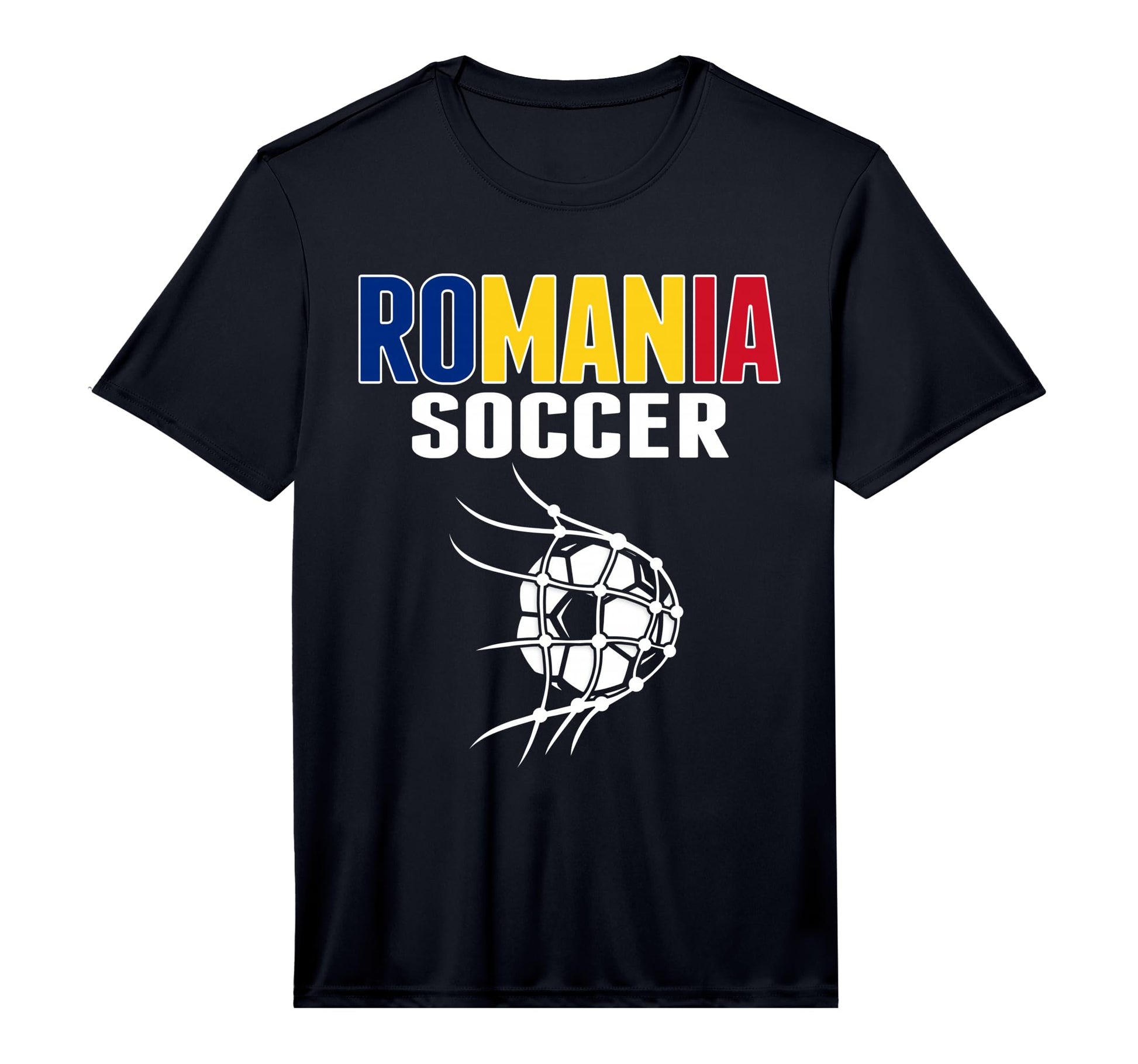 Romania Soccer Fans Jersey Support T-Shirt - Minimalist Print for Adults - T-Shirt, Sweatshirt, Hoodie