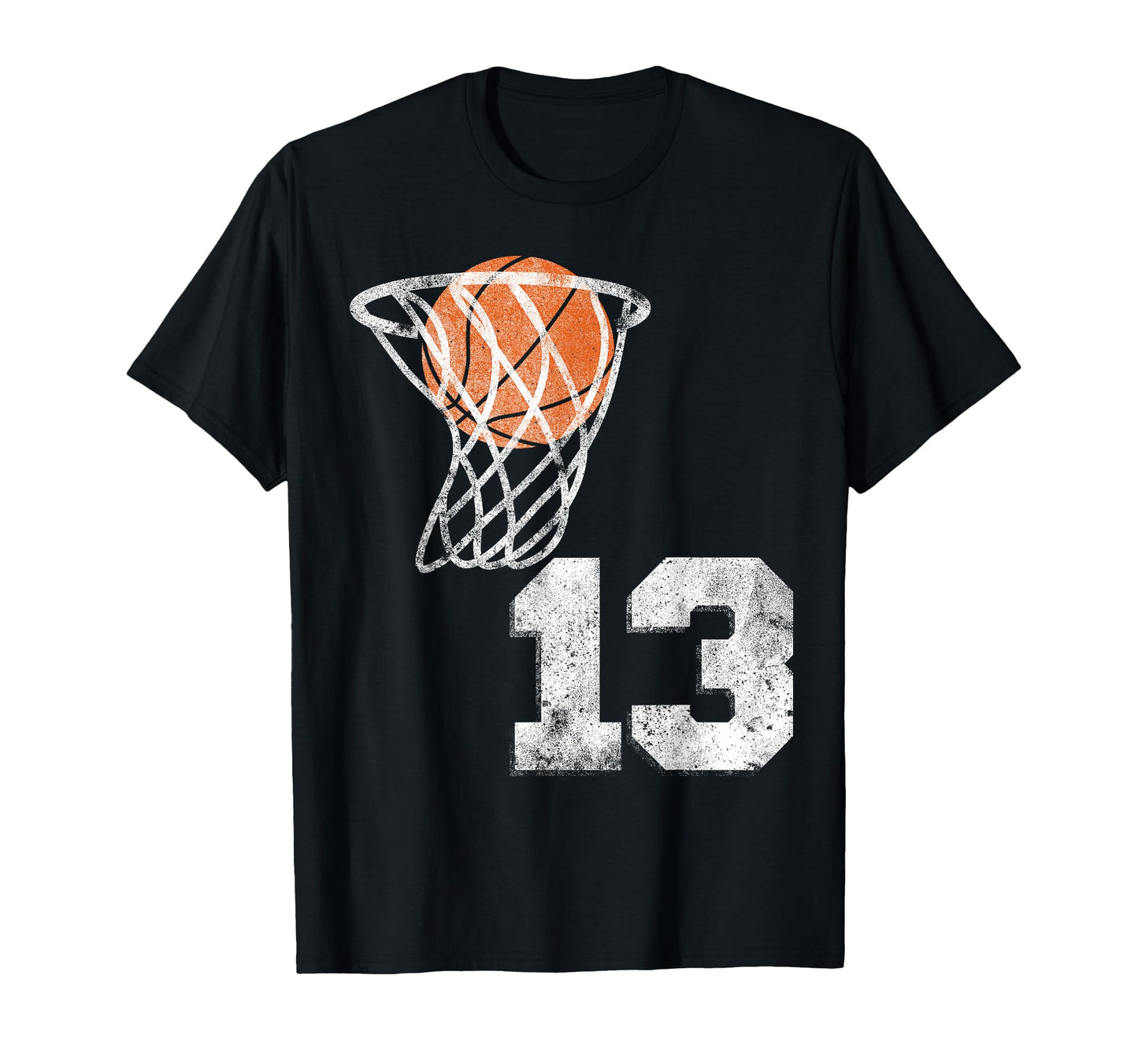 Basketball Jersey Number 13 Player T-Shirt - Unique Graphic Men Women - T-Shirt, Sweatshirt, Hoodie
