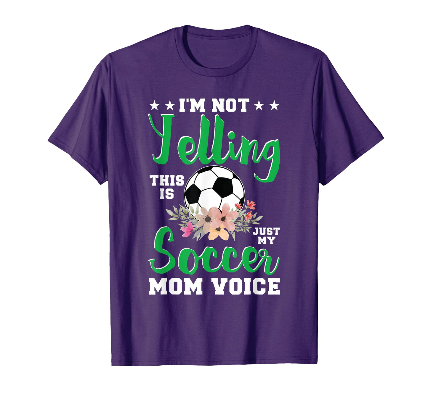 Im Not Yelling This Is My Soccer Mom T-Shirt - Minimalist Print Unisex - T-Shirt, Sweatshirt, Hoodie
