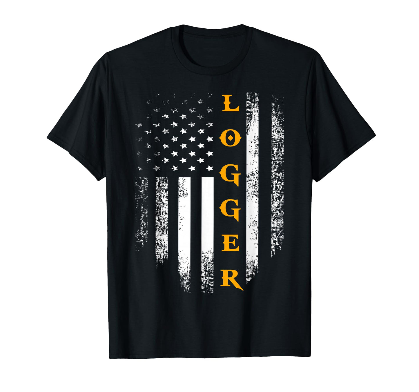 Logger American Flag Logging Carpenter T-Shirt - Unique Graphic for Adults - T-Shirt, Sweatshirt, Hoodie