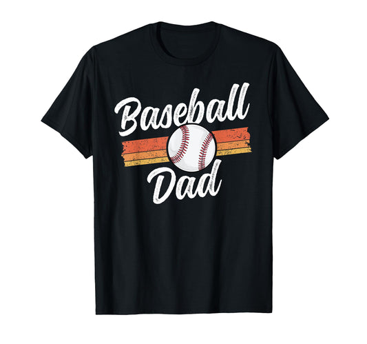 Baseball Dad Coach Fathers Day Gift Him T-Shirt - Trendy Graphic Men Women - T-Shirt, Sweatshirt, Hoodie