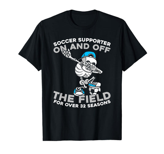 32 Years Old Player Sports Team T-Shirt - Casual Everyday Wear Men Women - T-Shirt, Sweatshirt, Hoodie