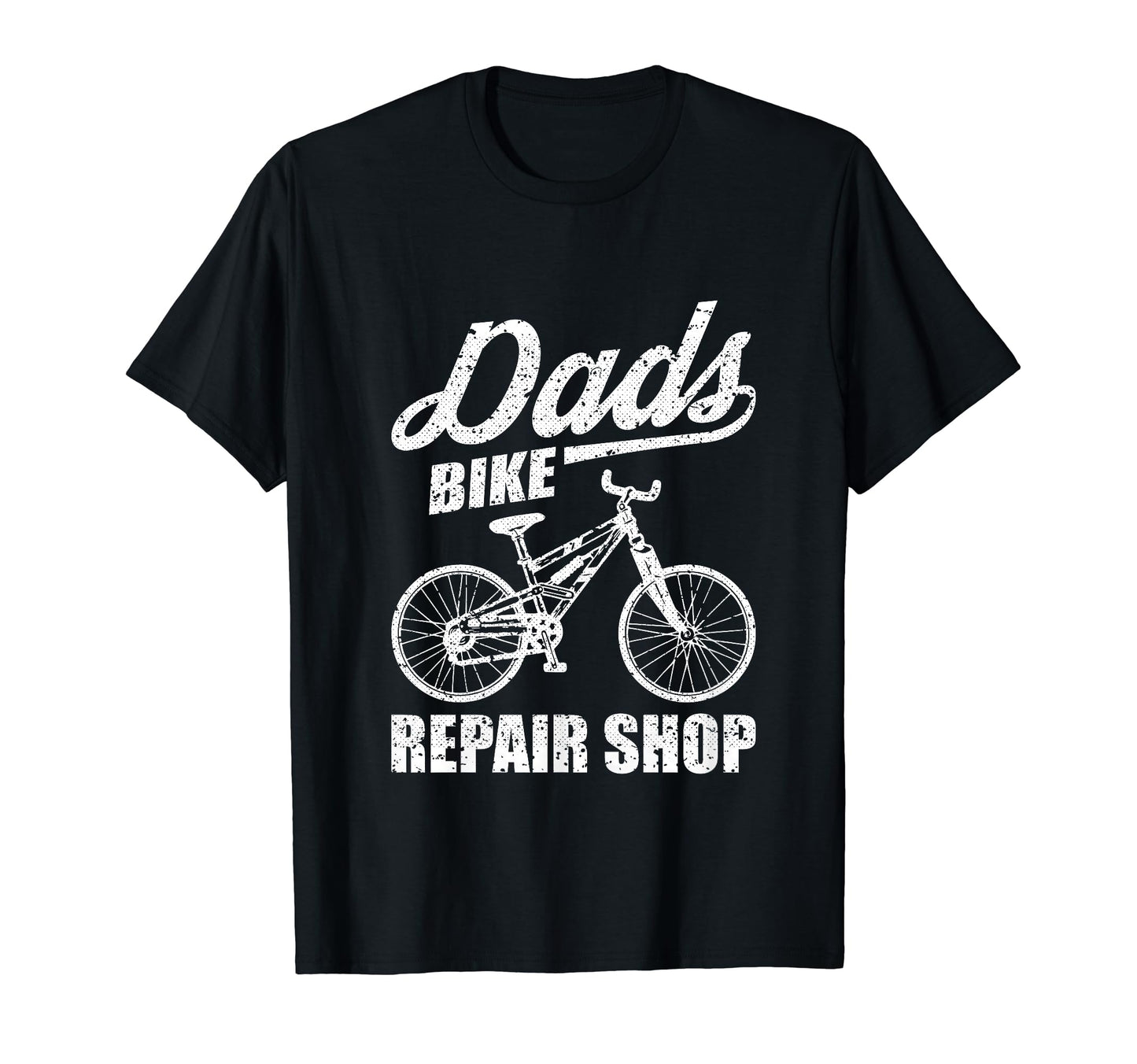 Bike Repair Shop Funny Dad Mountain T-Shirt - Graphic Print for Adults - T-Shirt, Sweatshirt, Hoodie