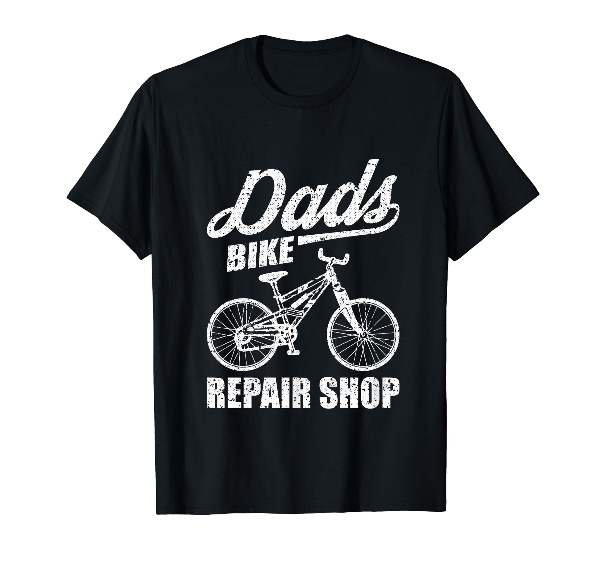 Bike Repair Shop Funny Dad Mountain T-Shirt - Graphic Print for Adults - T-Shirt, Sweatshirt, Hoodie