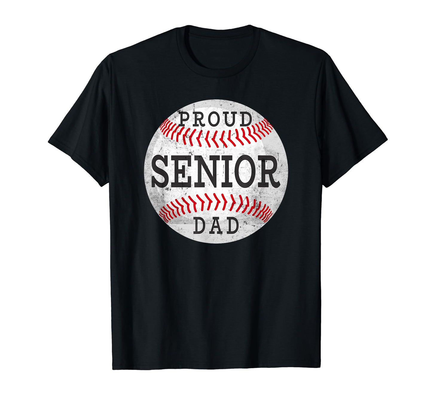 Proud Senior Baseball Player Dad T-Shirt - Graphic Print Unisex - T-Shirt, Sweatshirt, Hoodie