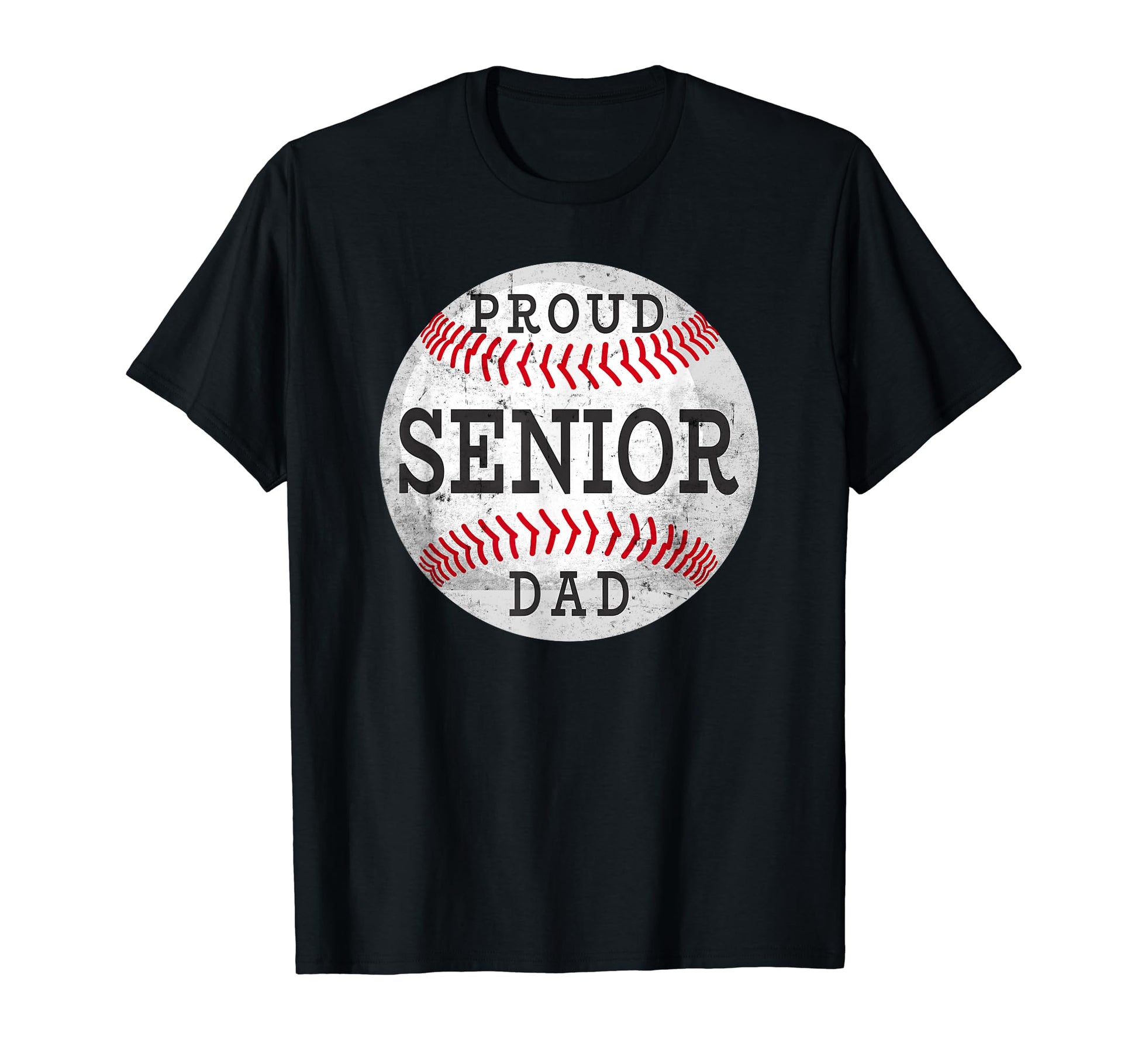 Proud Senior Baseball Player Dad T-Shirt - Graphic Print Unisex - T-Shirt, Sweatshirt, Hoodie