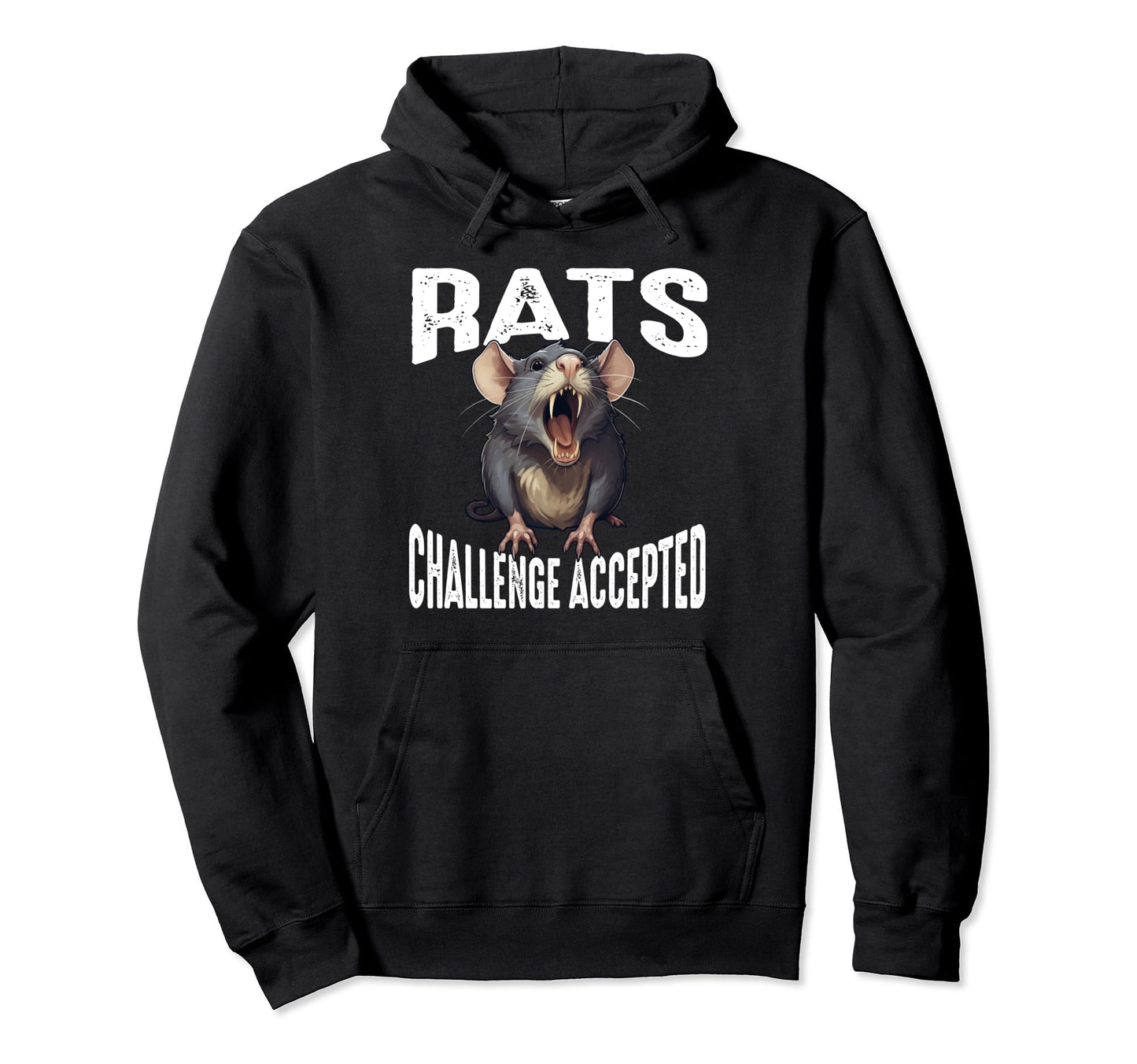 Rat Exterminator Funny Pest Control Mice Hoodie - Custom Art Print Unisex - T-Shirt, Sweatshirt, Hoodie