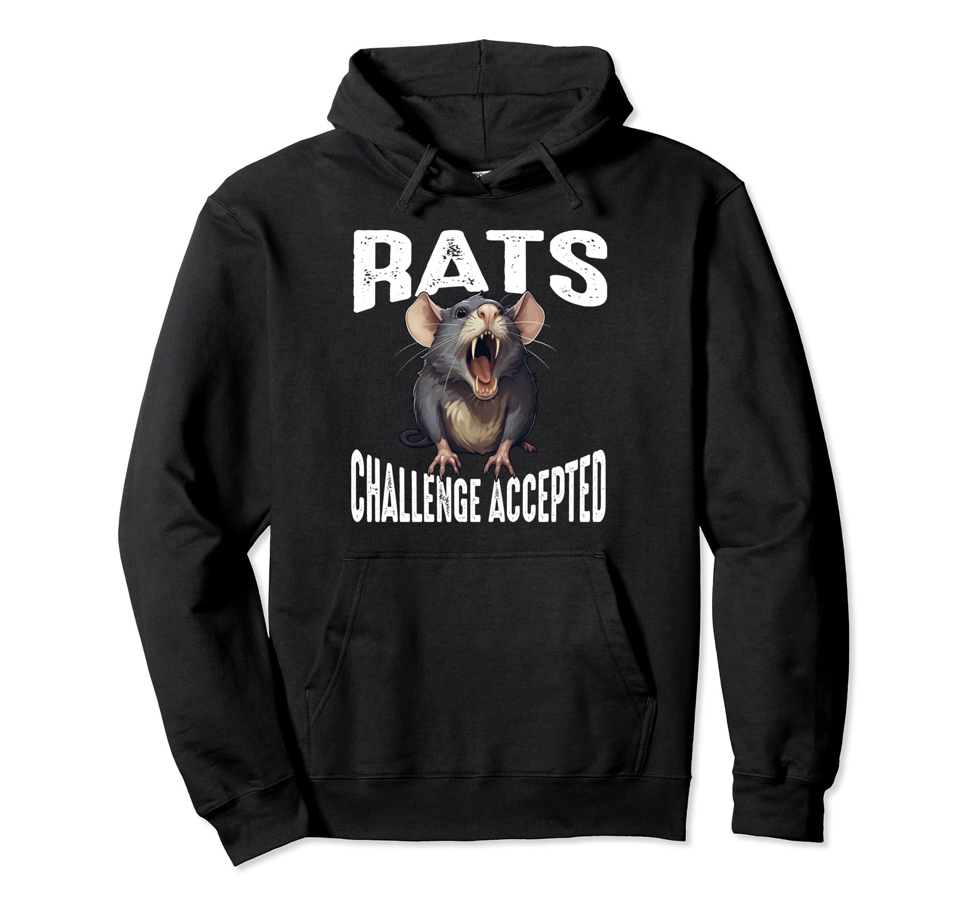 Rat Exterminator Funny Pest Control Mice Hoodie - Custom Art Print Unisex - T-Shirt, Sweatshirt, Hoodie
