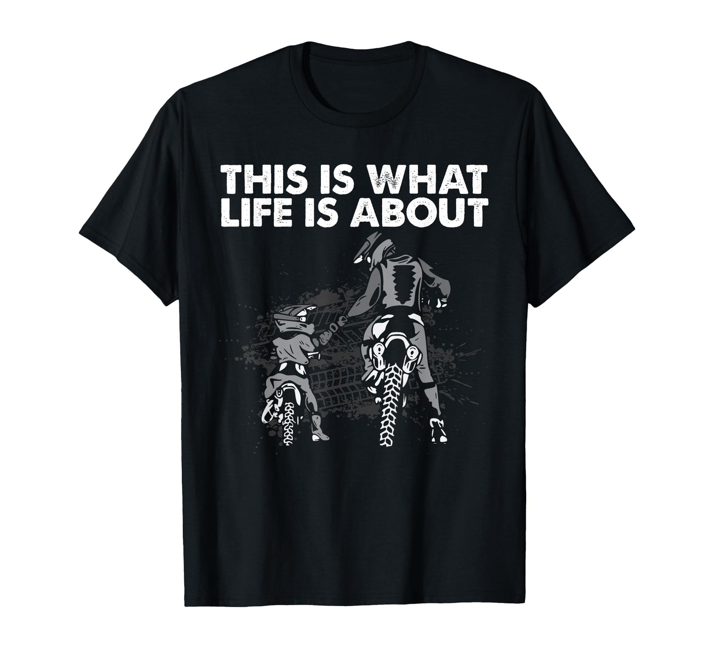Dirt Bike Father Motocross Lovers Mx T-Shirt - Casual Everyday Wear Unisex - T-Shirt, Sweatshirt, Hoodie