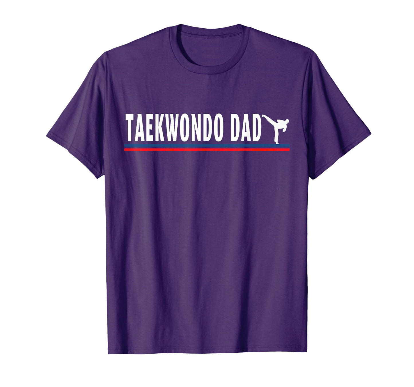 Taekwondo Dad American Usa Flag T-Shirt - Trendy Graphic Men Women - T-Shirt, Sweatshirt, Hoodie