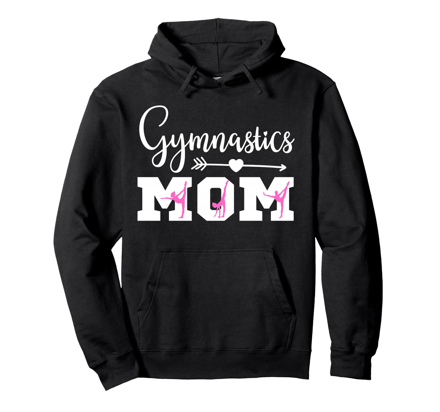 Gymnastics Mom Gymnast Parent Hoodie - Casual Everyday Wear Men Women - T-Shirt, Sweatshirt, Hoodie