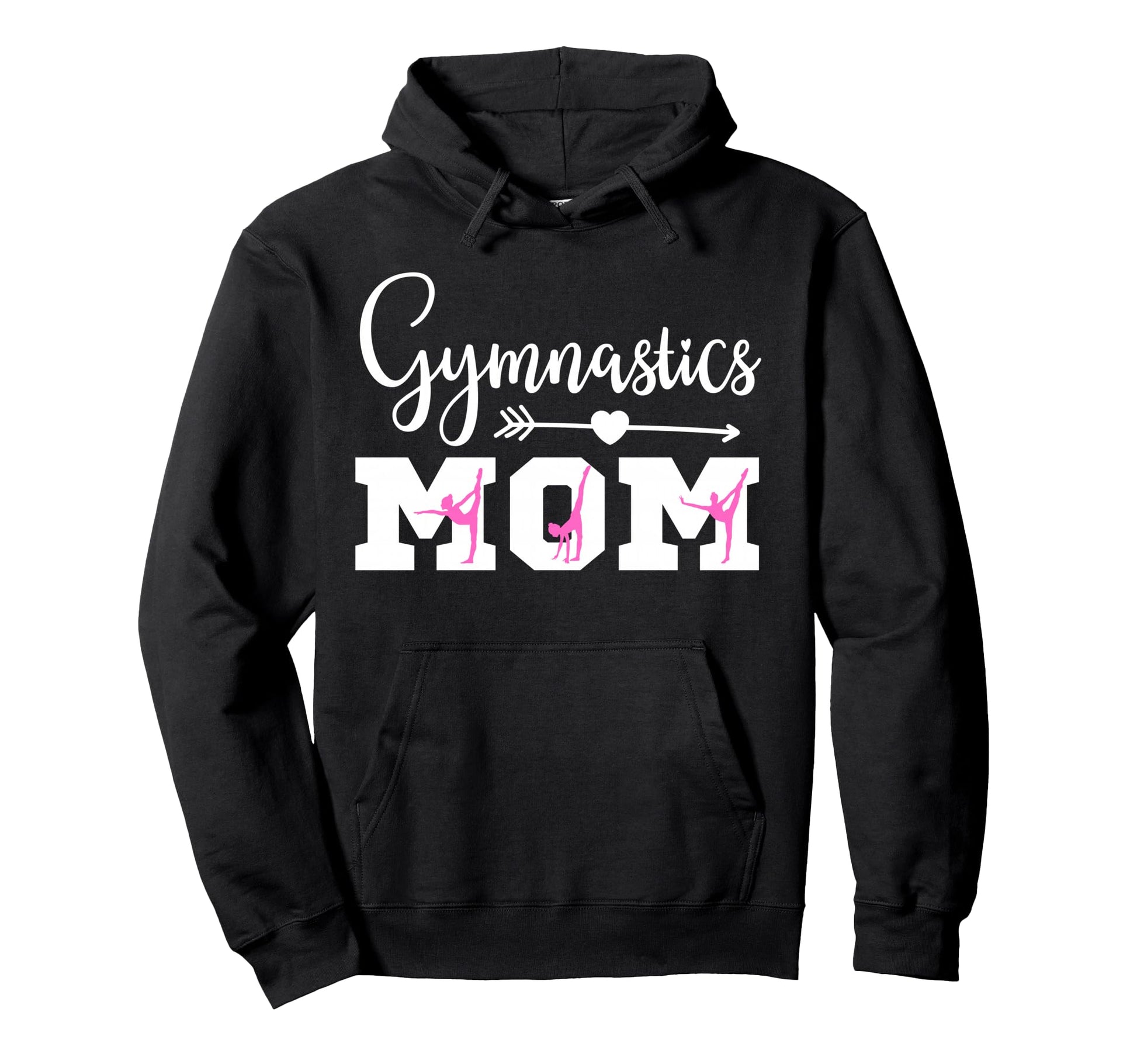 Gymnastics Mom Gymnast Parent Hoodie - Casual Everyday Wear Men Women - T-Shirt, Sweatshirt, Hoodie