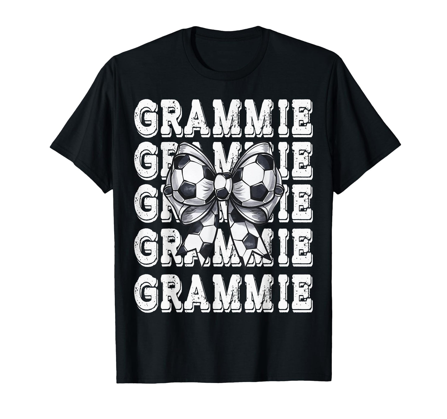 Coquette Soccer Grammie Matching Family Bow T-Shirt - Unique Graphic Unisex - T-Shirt, Sweatshirt, Hoodie