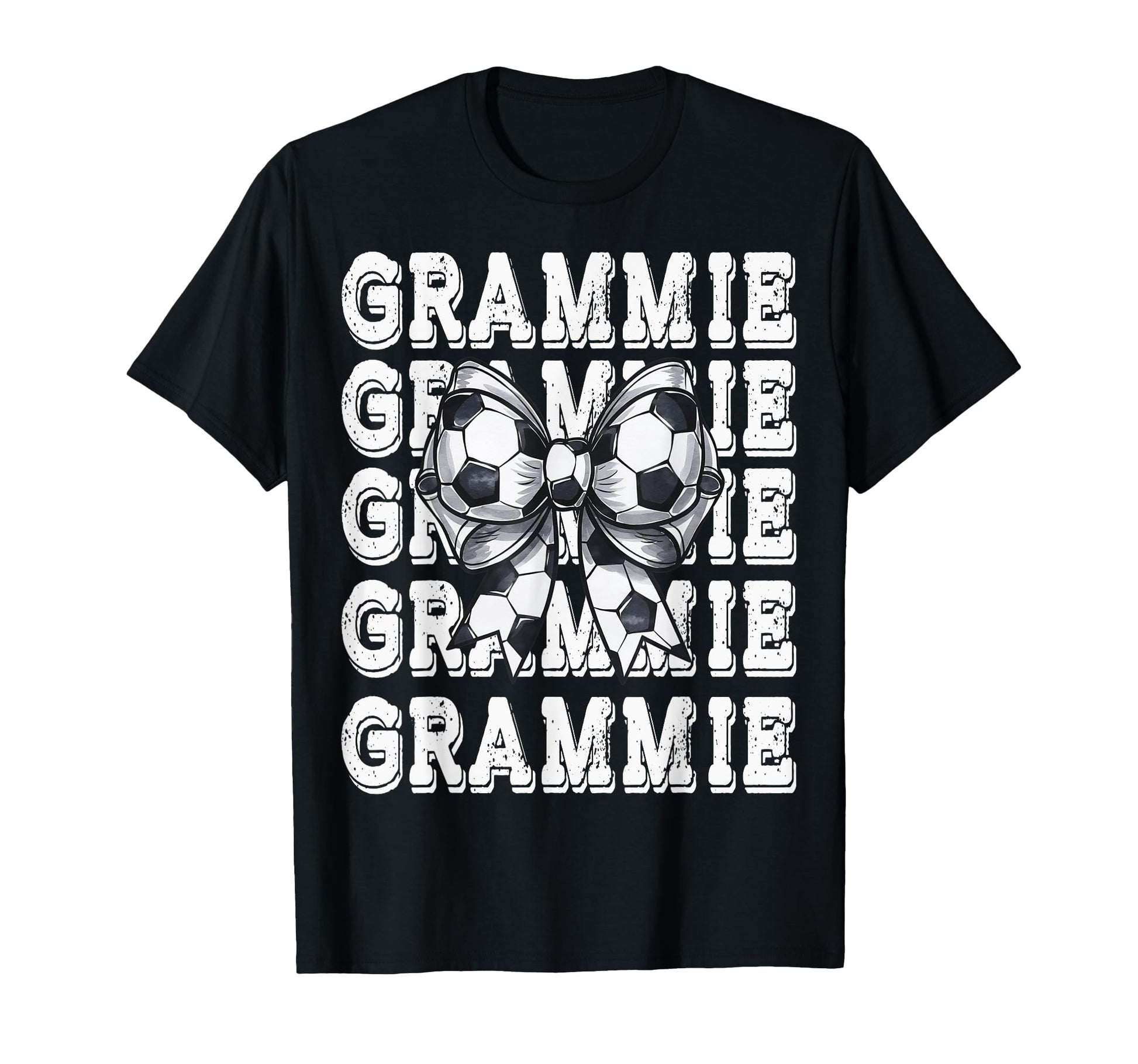 Coquette Soccer Grammie Matching Family Bow T-Shirt - Unique Graphic Unisex - T-Shirt, Sweatshirt, Hoodie