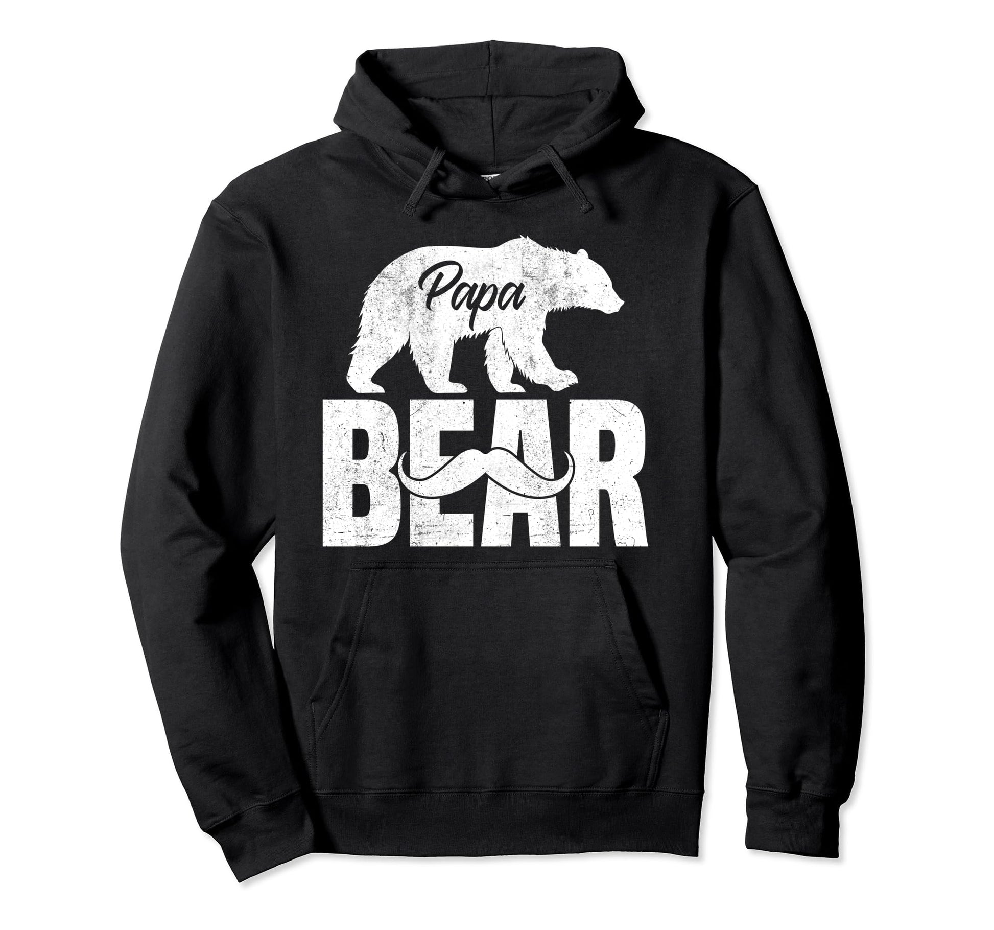 Papa Bear Fathers Day Grandpa Papa Hoodie - Novelty Apparel for Adults - T-Shirt, Sweatshirt, Hoodie