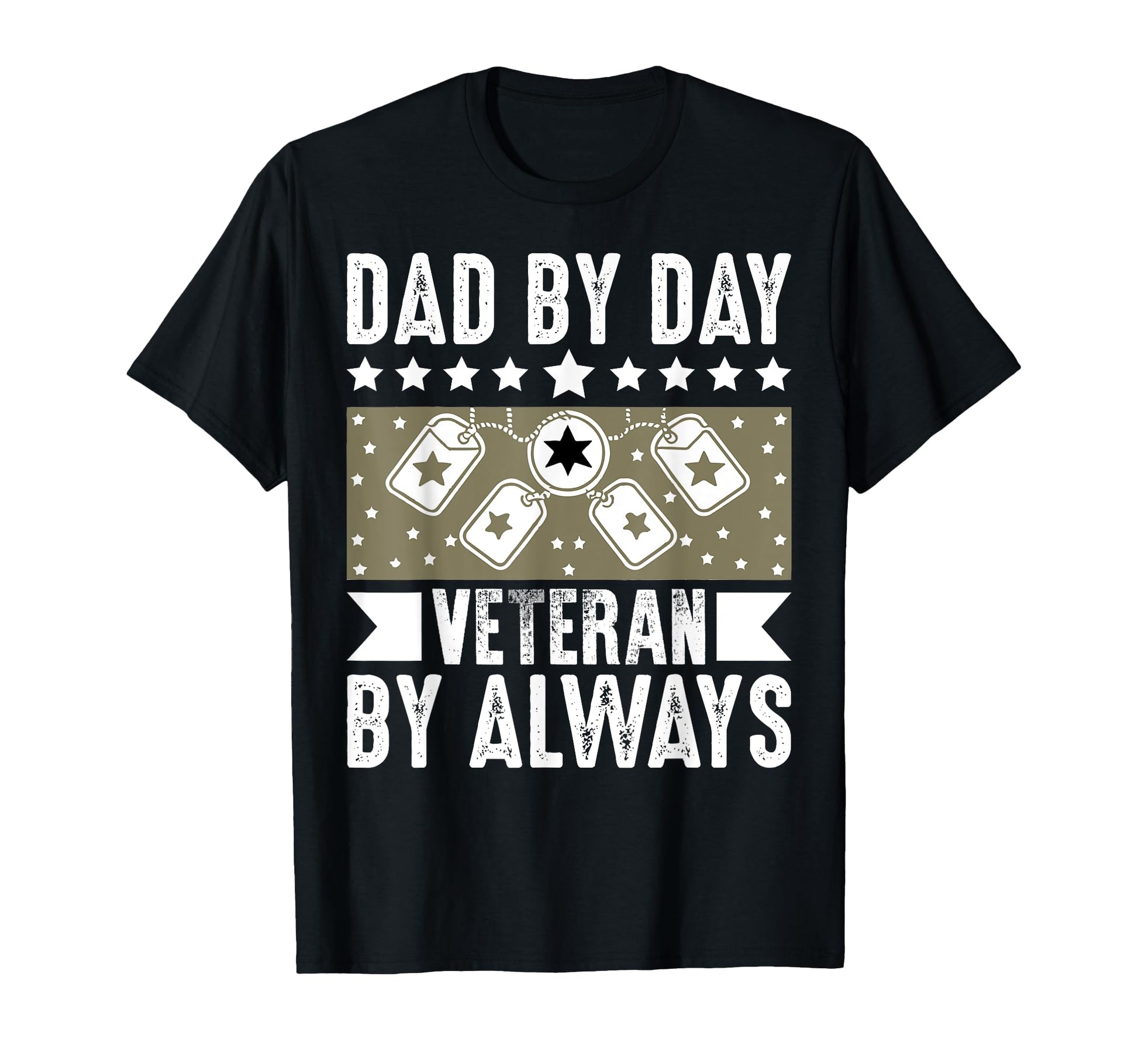 Dad Day Veteran Always Veteran Dad T-Shirt - Aesthetic Graphic Unisex - T-Shirt, Sweatshirt, Hoodie
