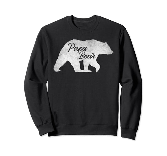 Bear Dad Daddy Family Matching Papa Sweatshirt - Novelty Apparel Men Women - T-Shirt, Sweatshirt, Hoodie