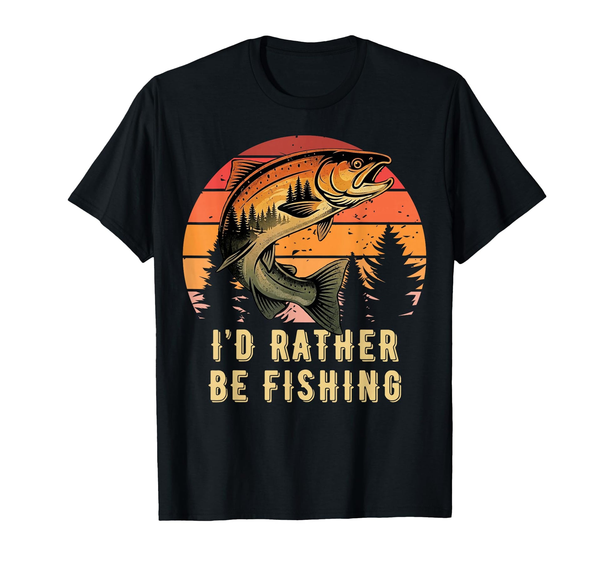Fishing Dad Fishing Grandpa Joke Lucky T-Shirt - Novelty Apparel Men Women - T-Shirt, Sweatshirt, Hoodie