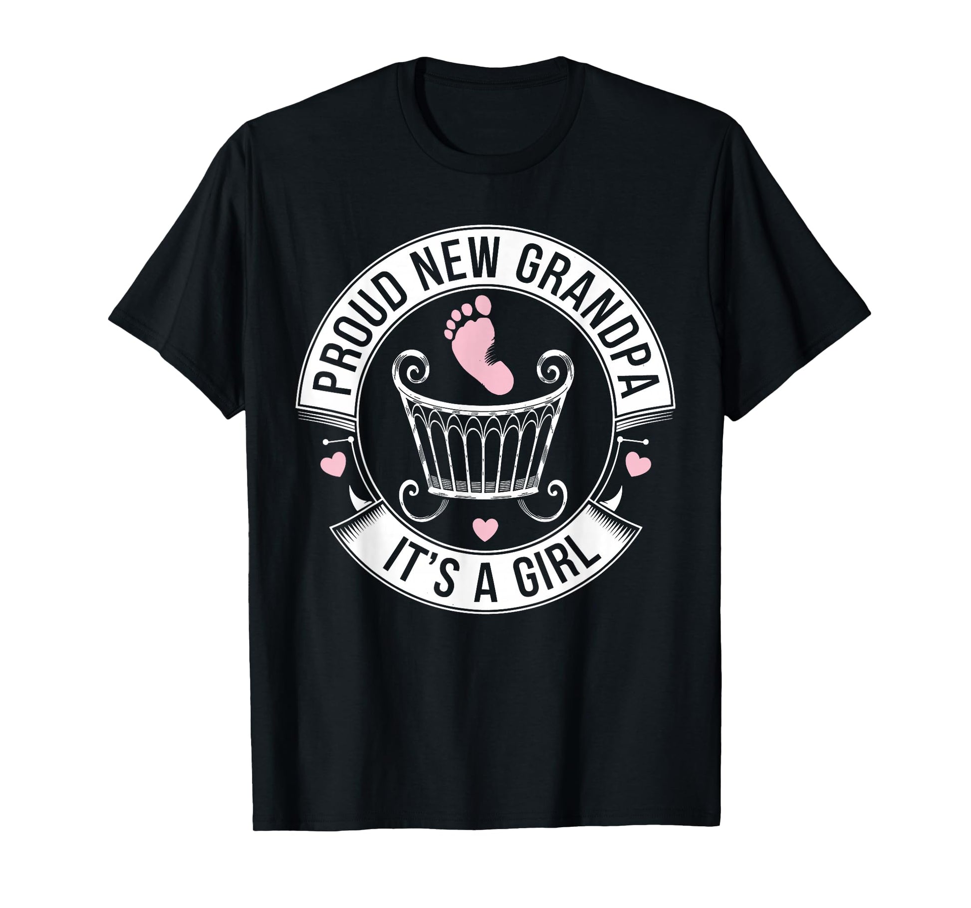 Proud New Grandpa Arrival T-Shirt - Graphic Print Men Women - T-Shirt, Sweatshirt, Hoodie