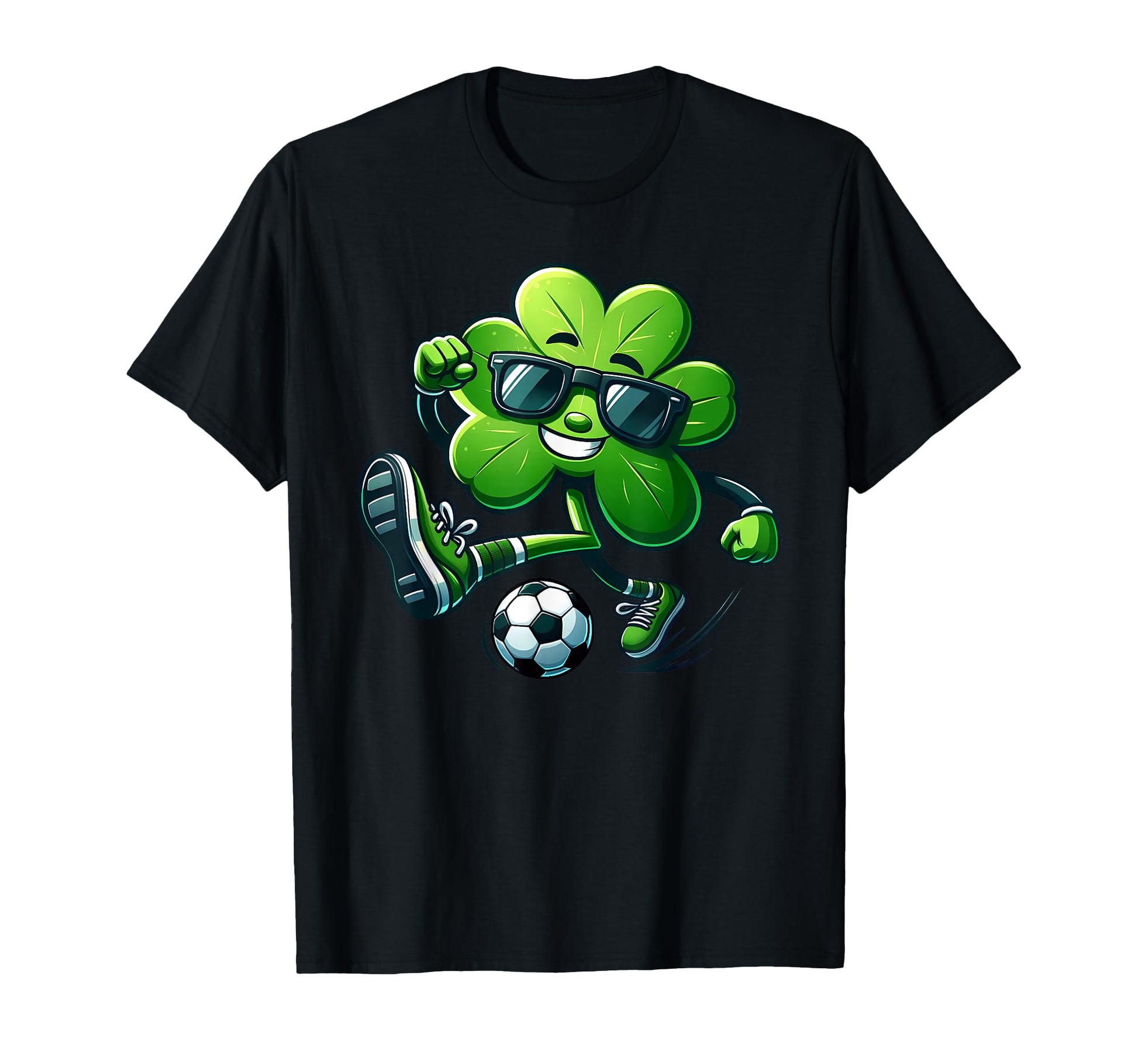 Funny St Patricks Day Shamrock Clover T-Shirt - Custom Art Print Men Women - T-Shirt, Sweatshirt, Hoodie