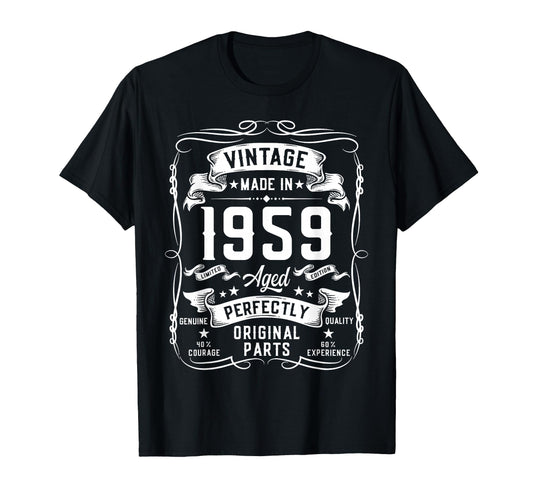 1959 67Yr 67Th Birthday Gifts 67 Years T-Shirt - Minimalist Print Unisex - T-Shirt, Sweatshirt, Hoodie