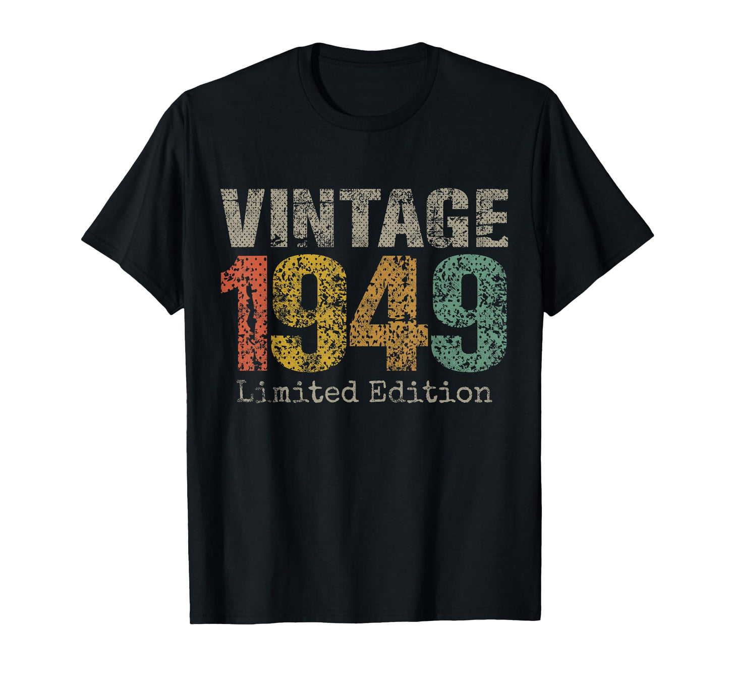 1949 Text 77Th Birthday Gift 77 Year T-Shirt - Unique Graphic for Adults - T-Shirt, Sweatshirt, Hoodie