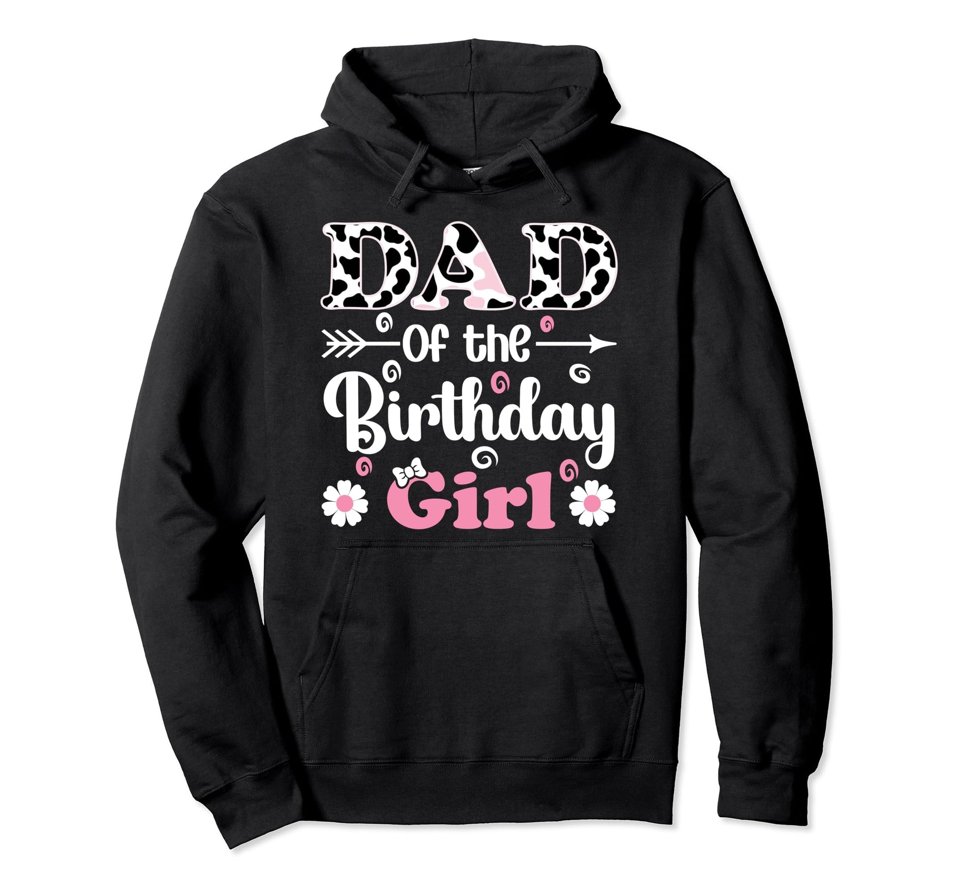 Dad Birthday Shirts Farm Cow Daddy Papa Hoodie - Streetwear Style Unisex - T-Shirt, Sweatshirt, Hoodie