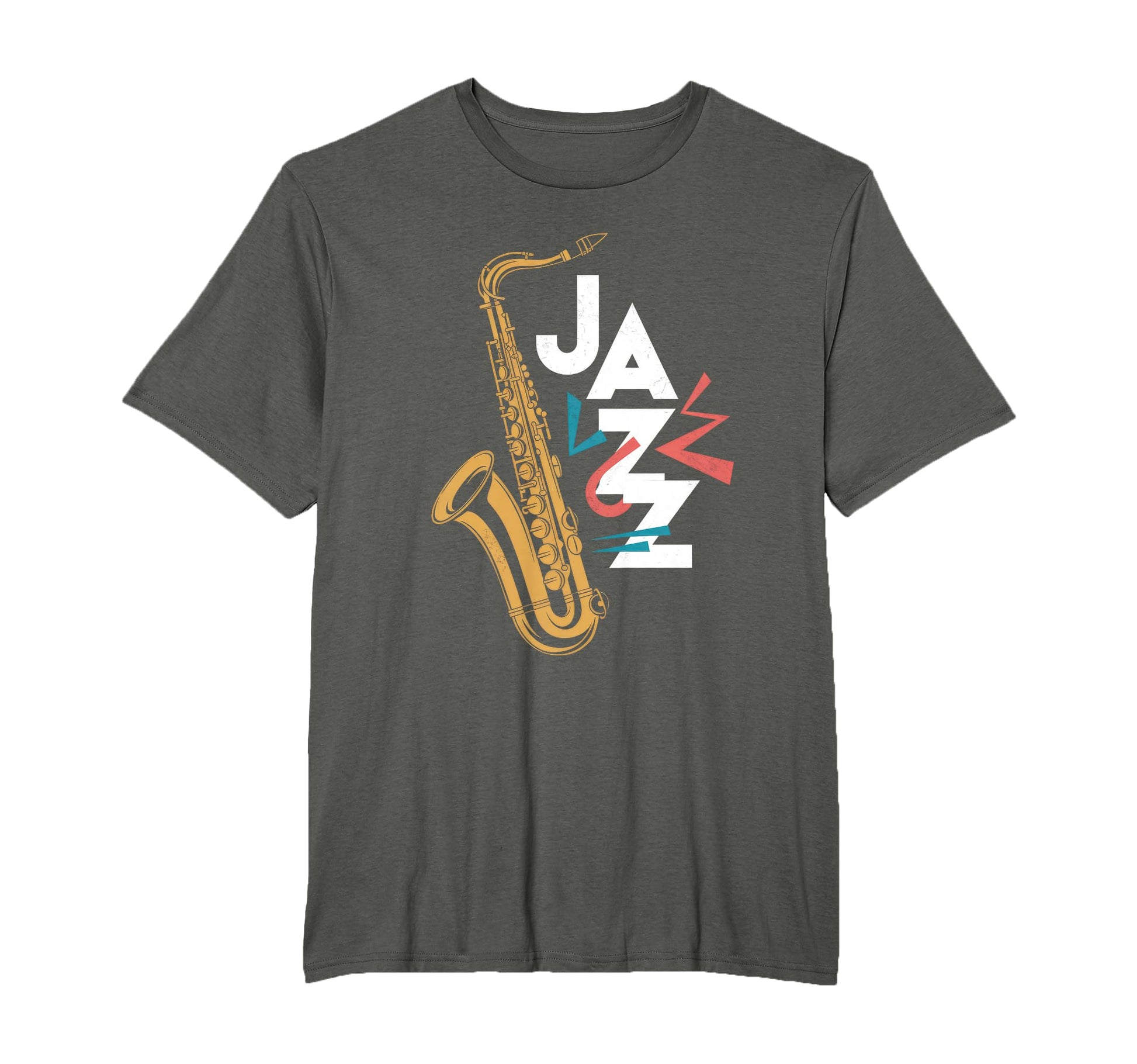 Jazz Jazz Musician Saxophonist T-Shirt - Casual Everyday Wear Men Women - T-Shirt, Sweatshirt, Hoodie