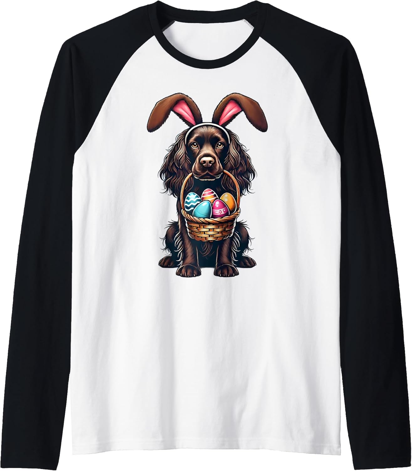 Easter Boykin Spaniel Merch Unisex T-shirt, Sweatshirt, Hoodie, Long Sleeve Tee - T-Shirt, Sweatshirt, Hoodie