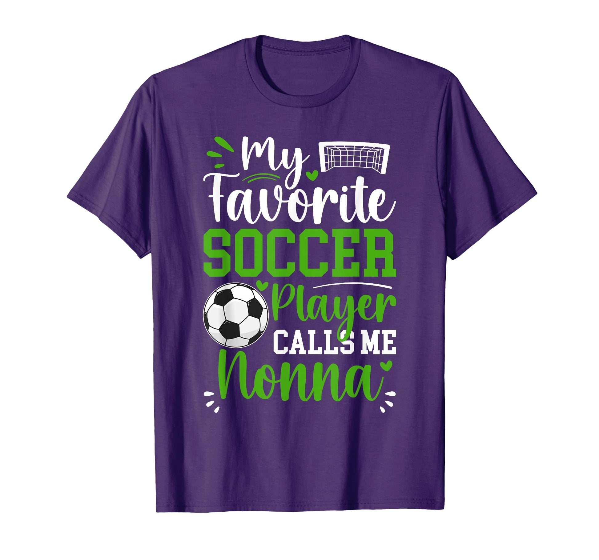 My Favorite Soccer Player Calls Me Nonna T-Shirt - Minimalist Print Unisex - T-Shirt, Sweatshirt, Hoodie