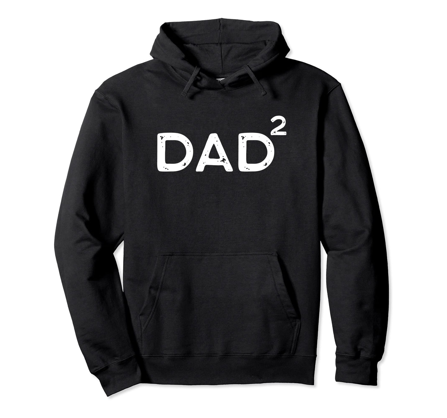 Dad Squared Twins 2 Two Children Papa Hoodie - Custom Art Print Unisex - T-Shirt, Sweatshirt, Hoodie